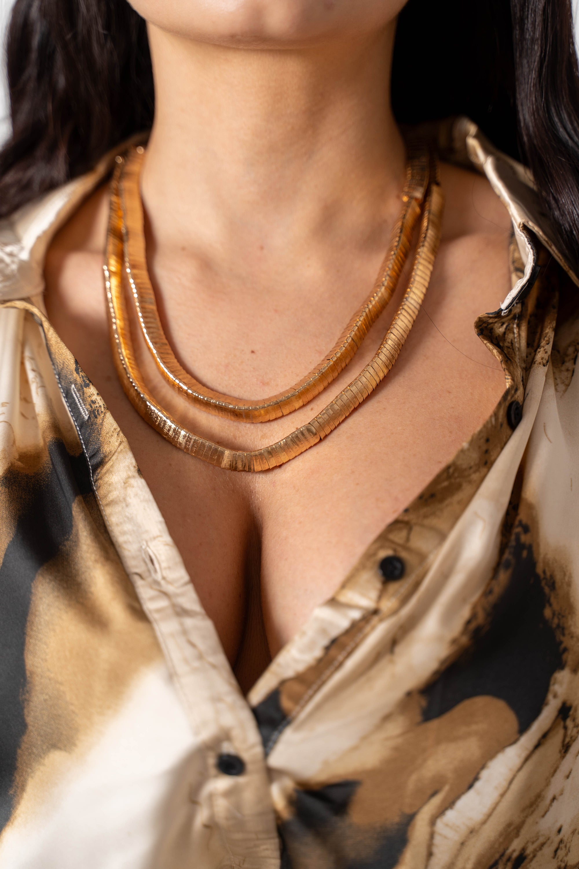 Collana Doppio Giro Snake
