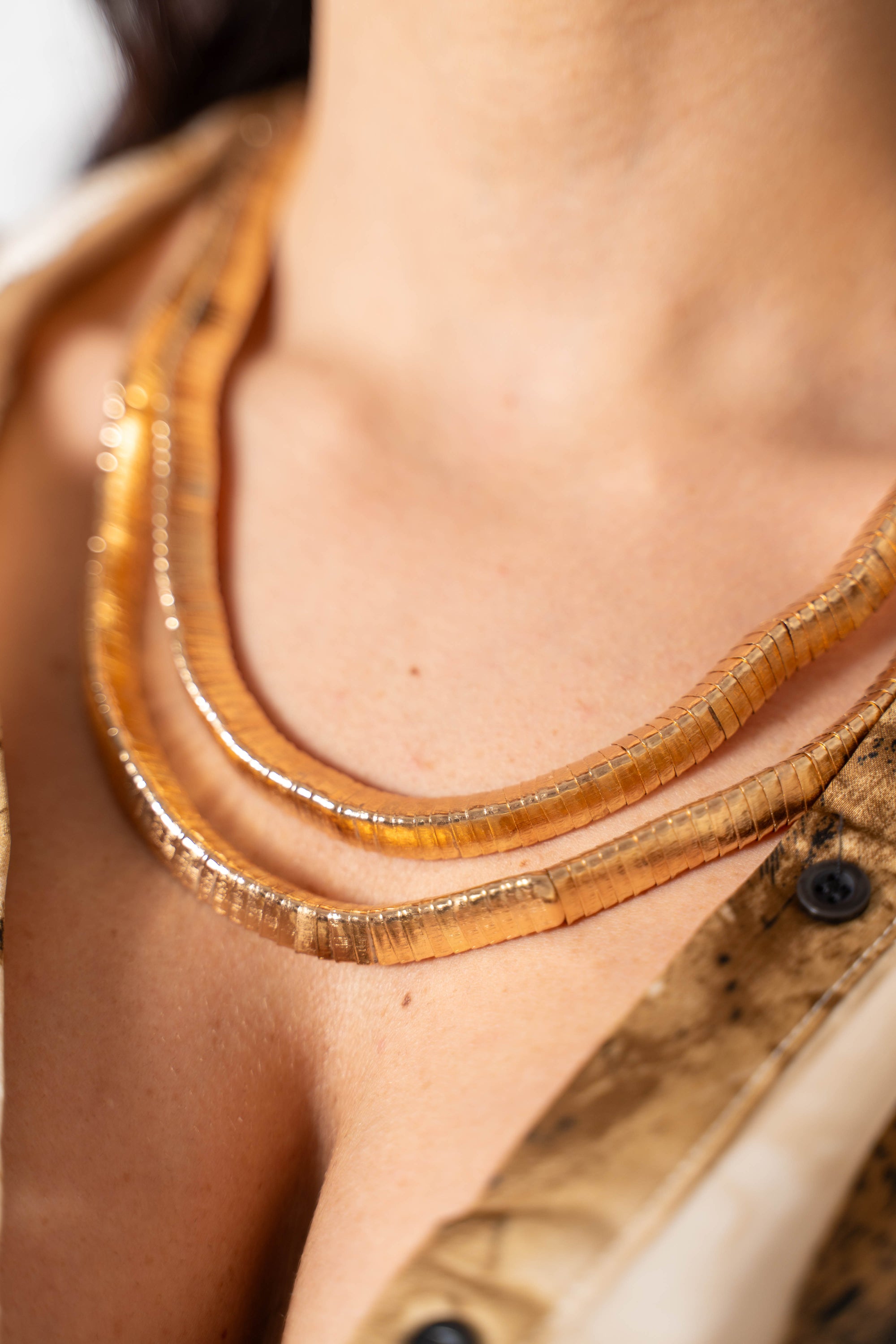 Collana Doppio Giro Snake