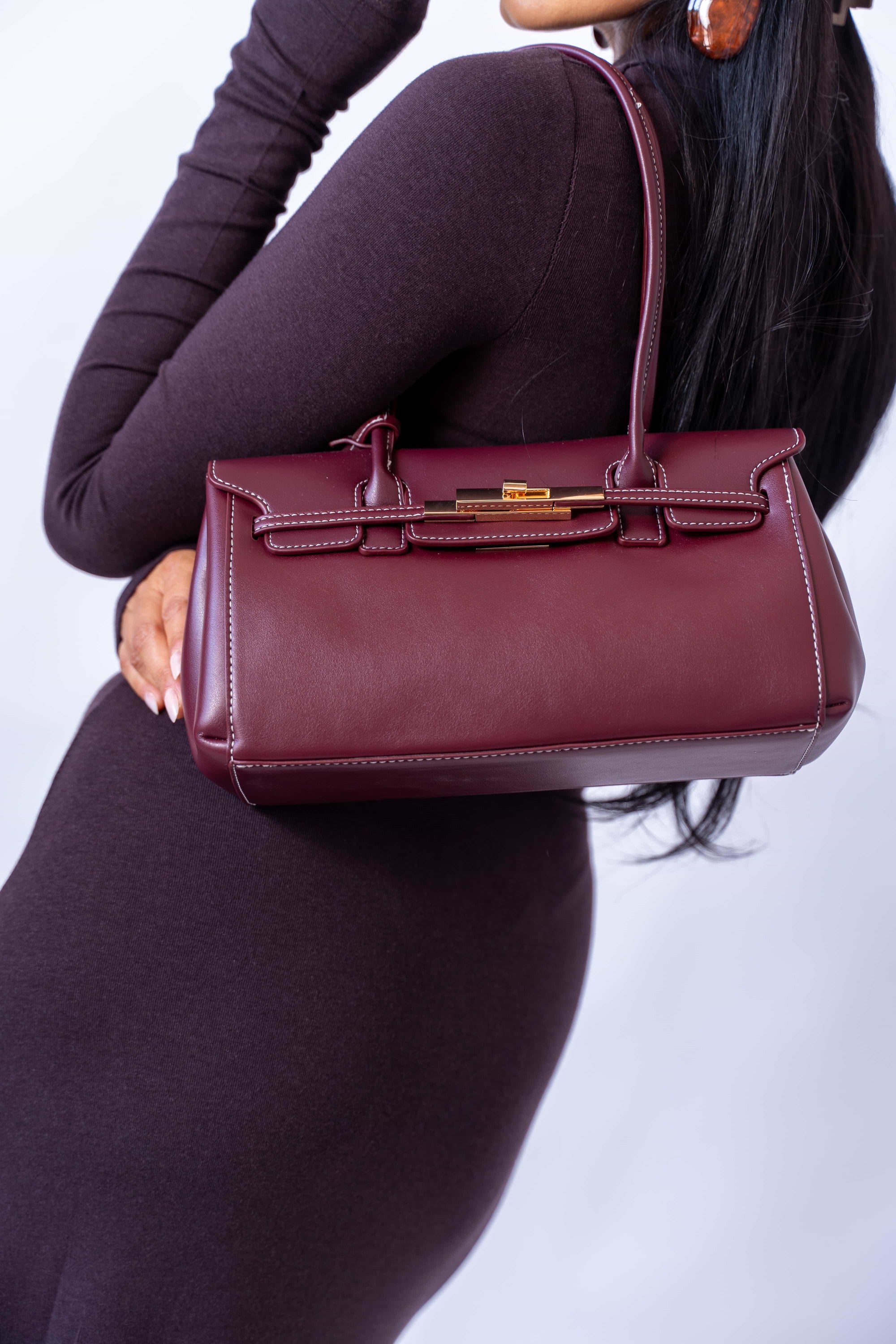 Borsa A Spalla In Ecopelle