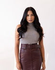 Maglia Mezzo Collo Lurex