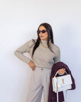 Pullover Collo Alto