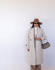 Cappotto Lungo Cream