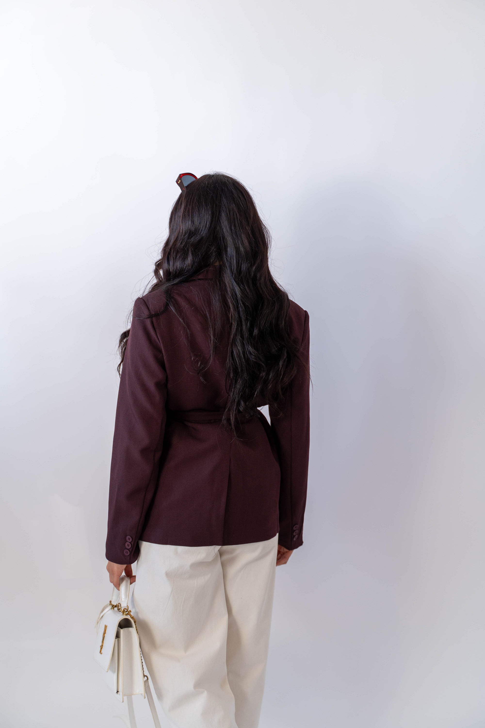 Blazer Borgogna