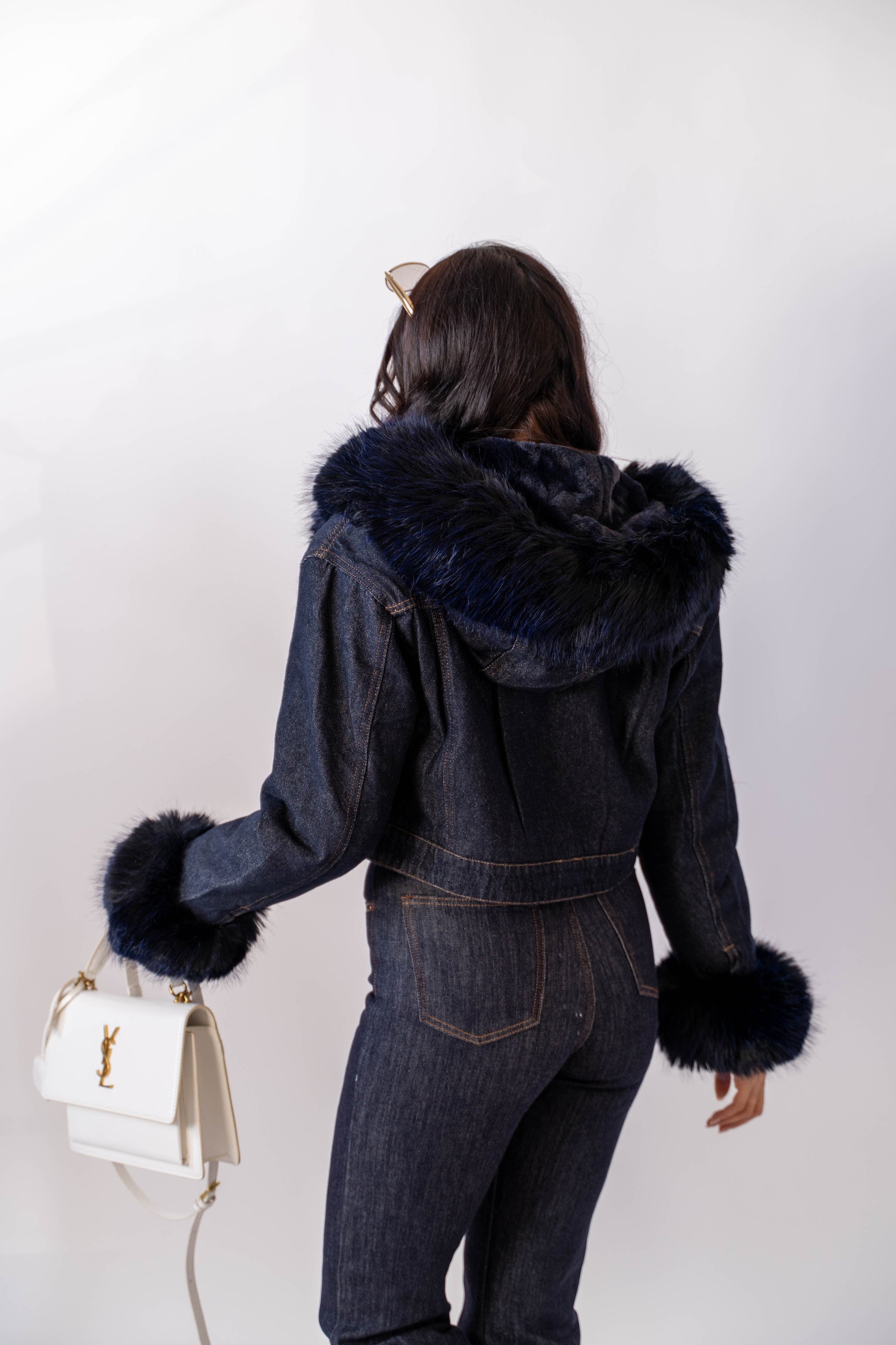 Giacca Blue Fur