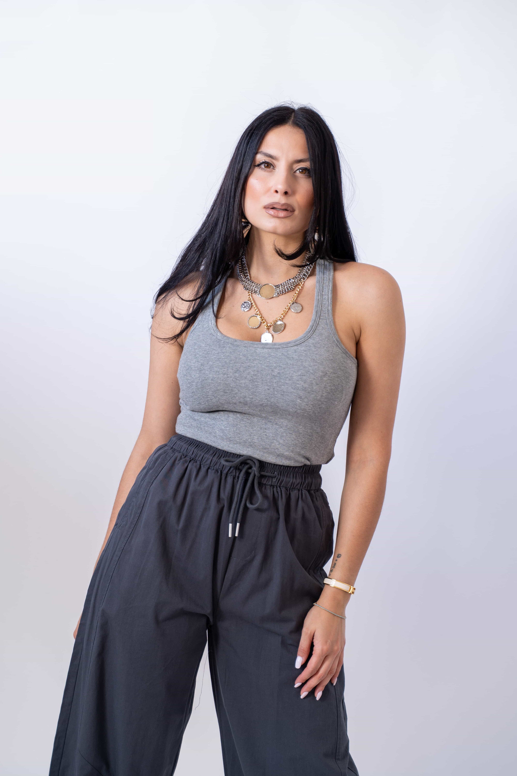 Canotta Con Coppe Interne - Stylish Moda