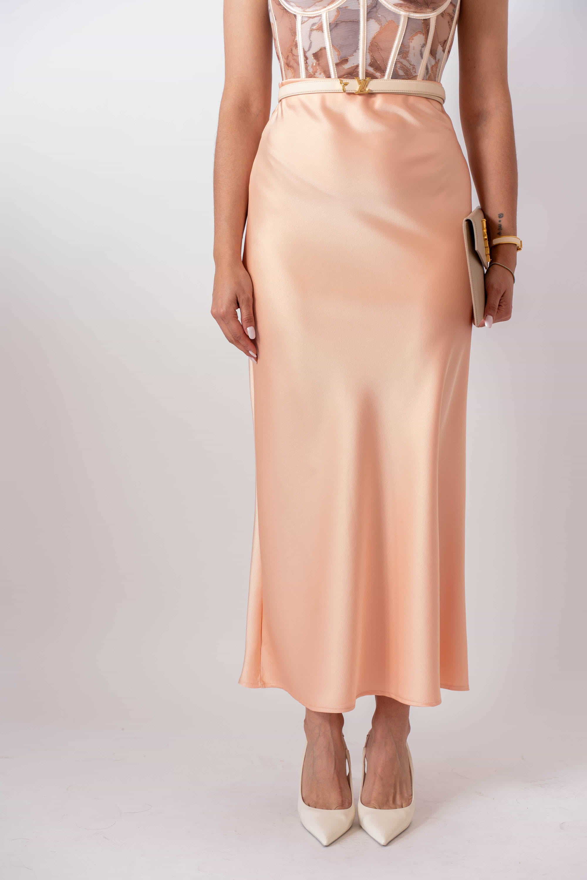 Gonna Satin - Stylish Moda