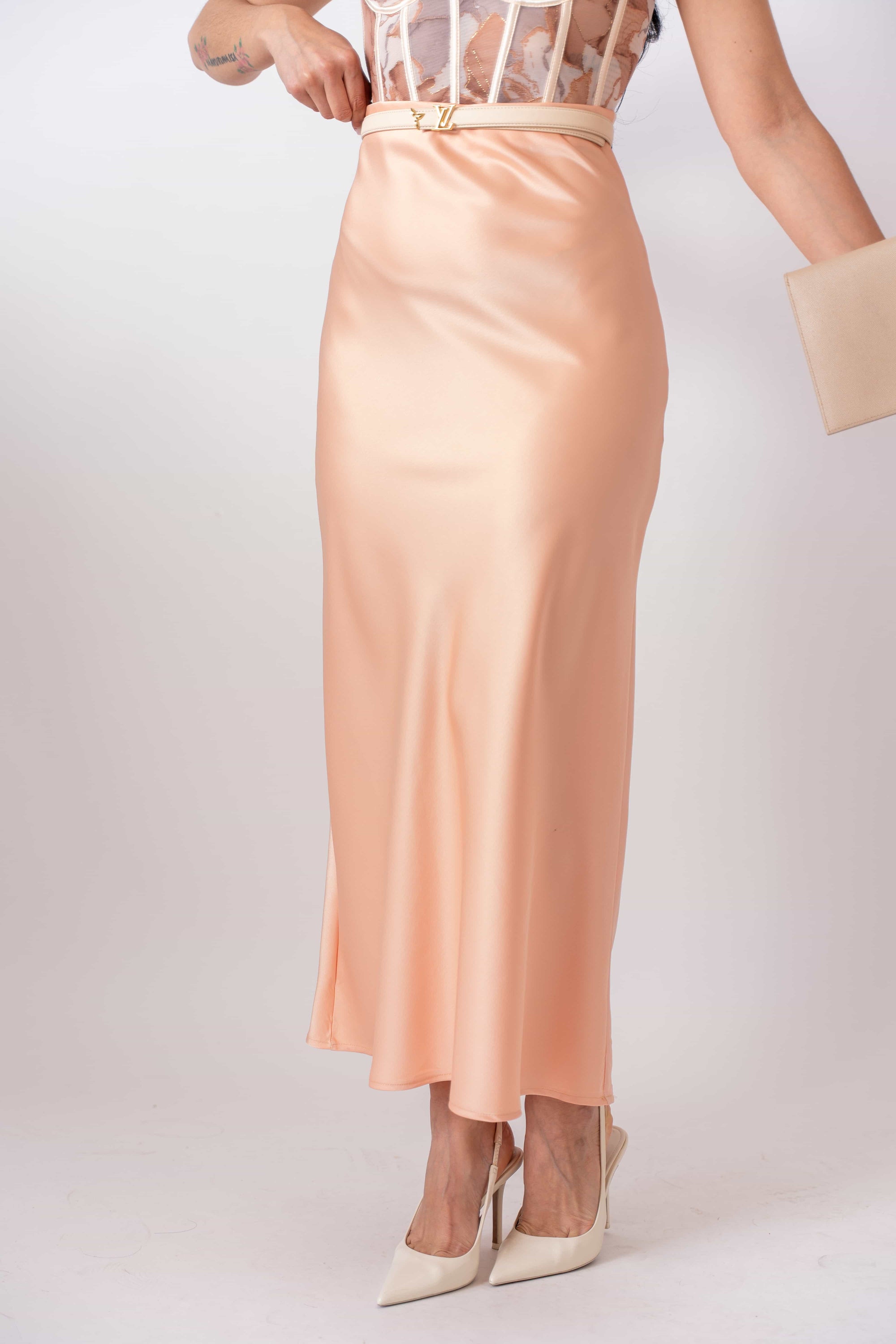 Gonna Satin - Stylish Moda