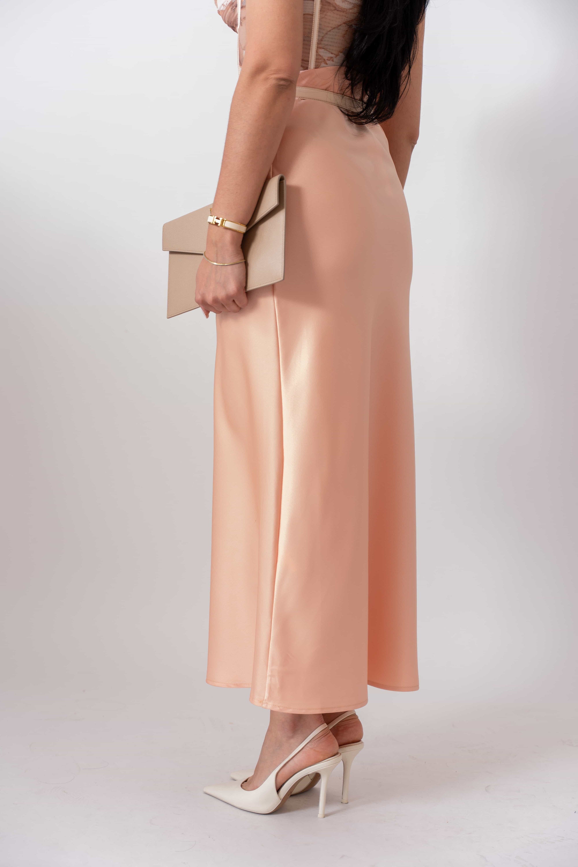 Gonna Satin - Stylish Moda