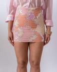 Gonna Paillettes Rose - Stylish Moda