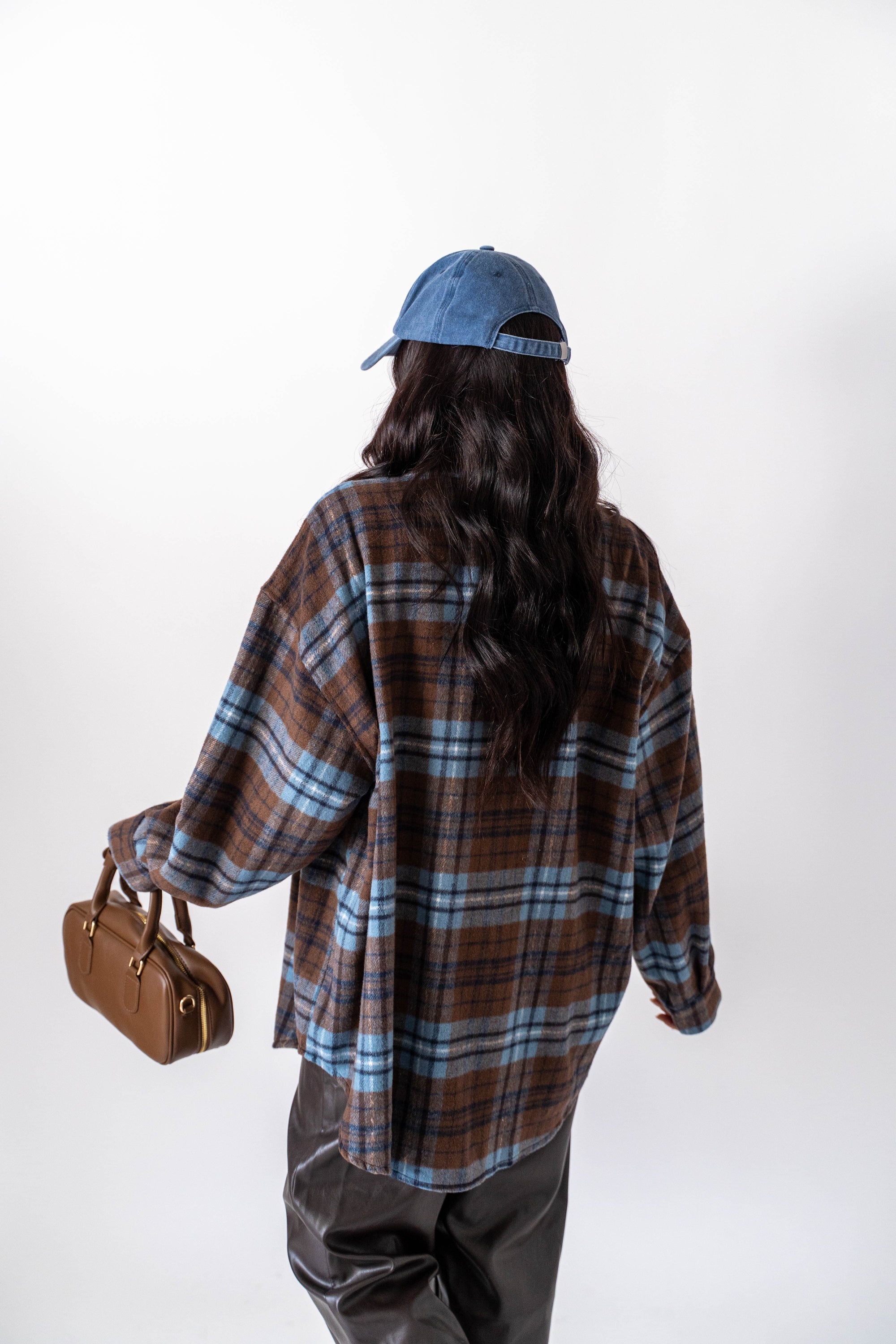 Camicia A Quadri Over