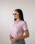 T-Shirt Pink - Stylish Moda