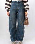 Jeans Balloon Denim Blu