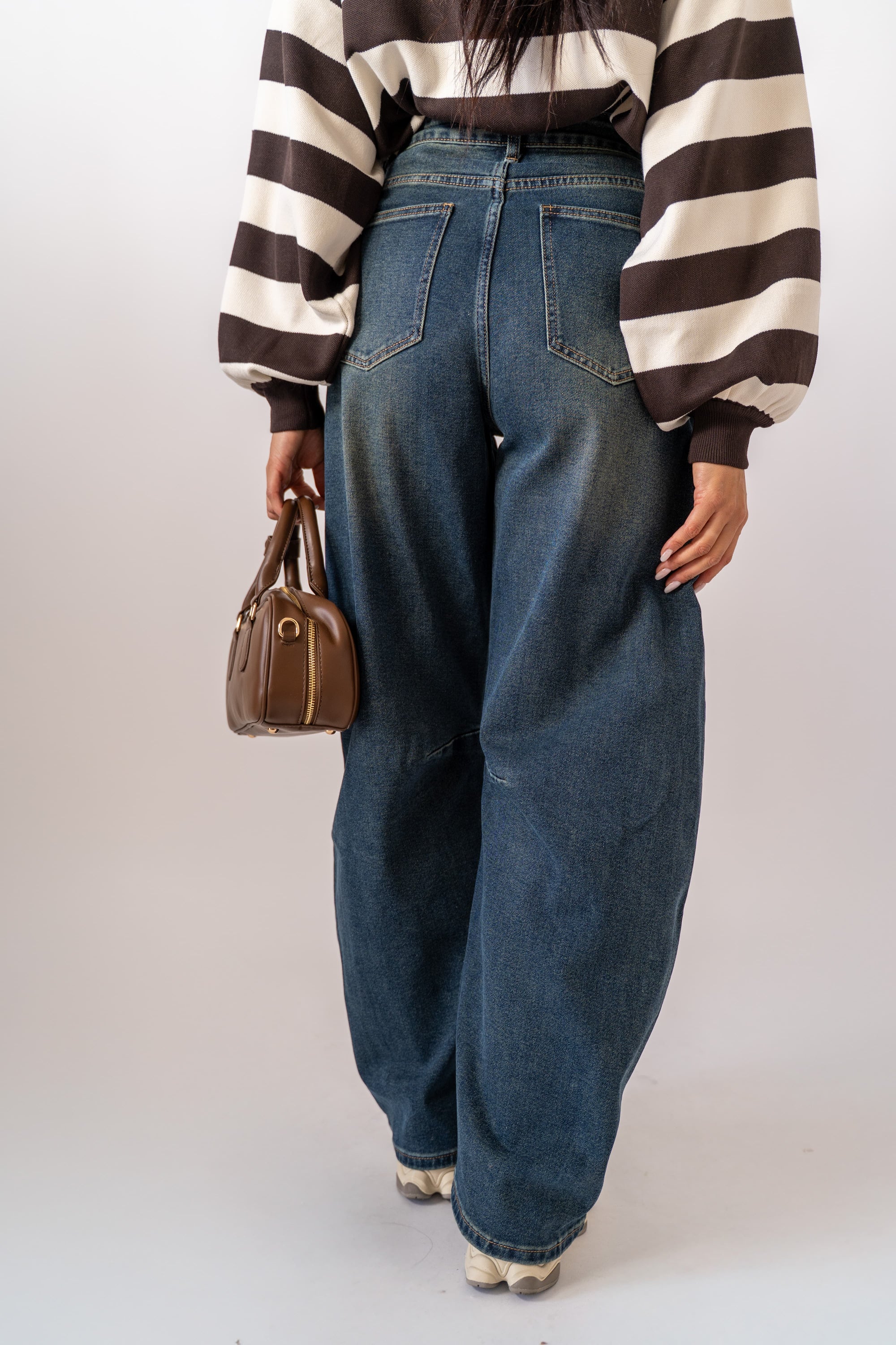 Jeans Balloon Denim Blu