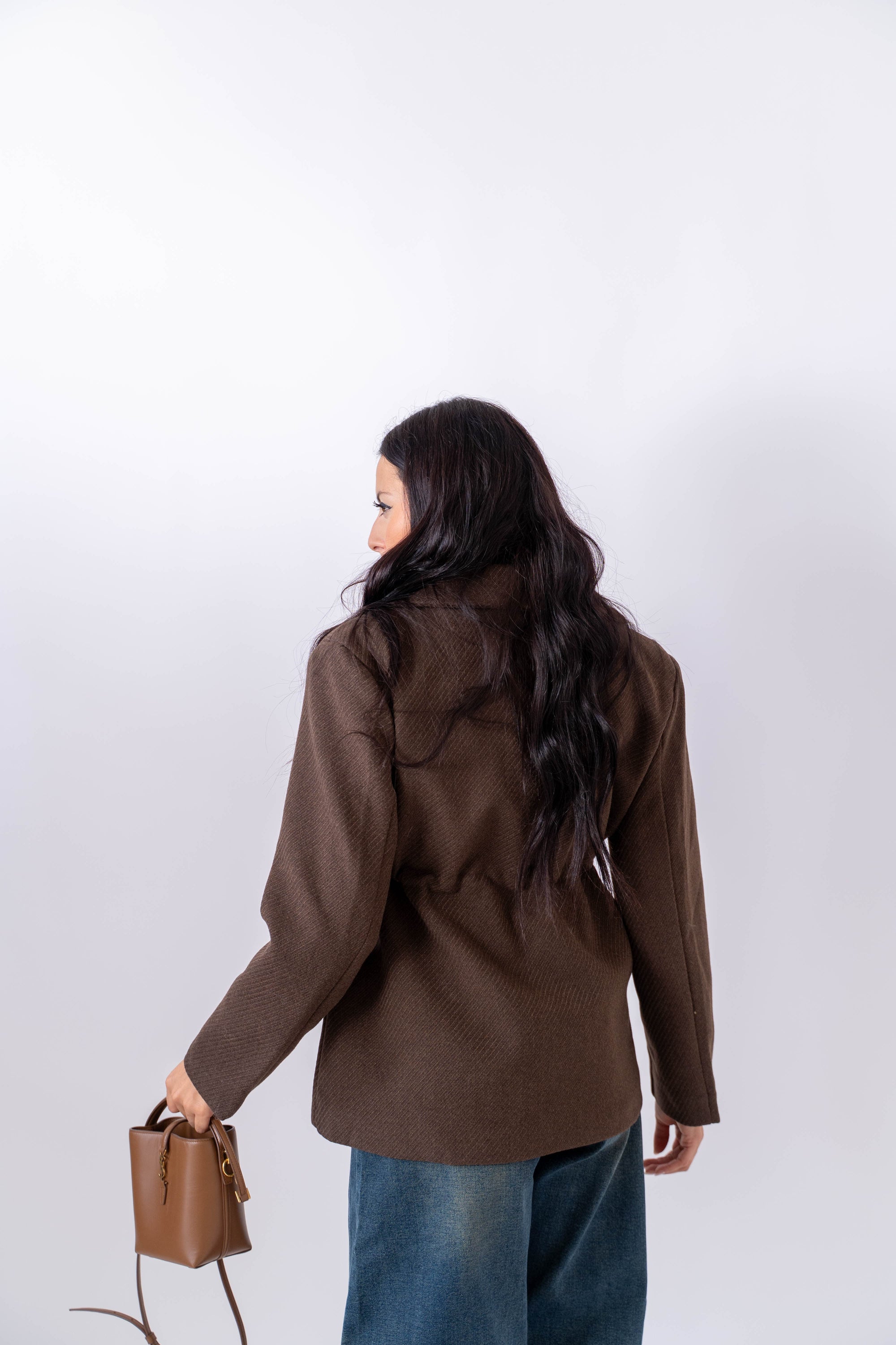 Giacca Monopetto Coffee