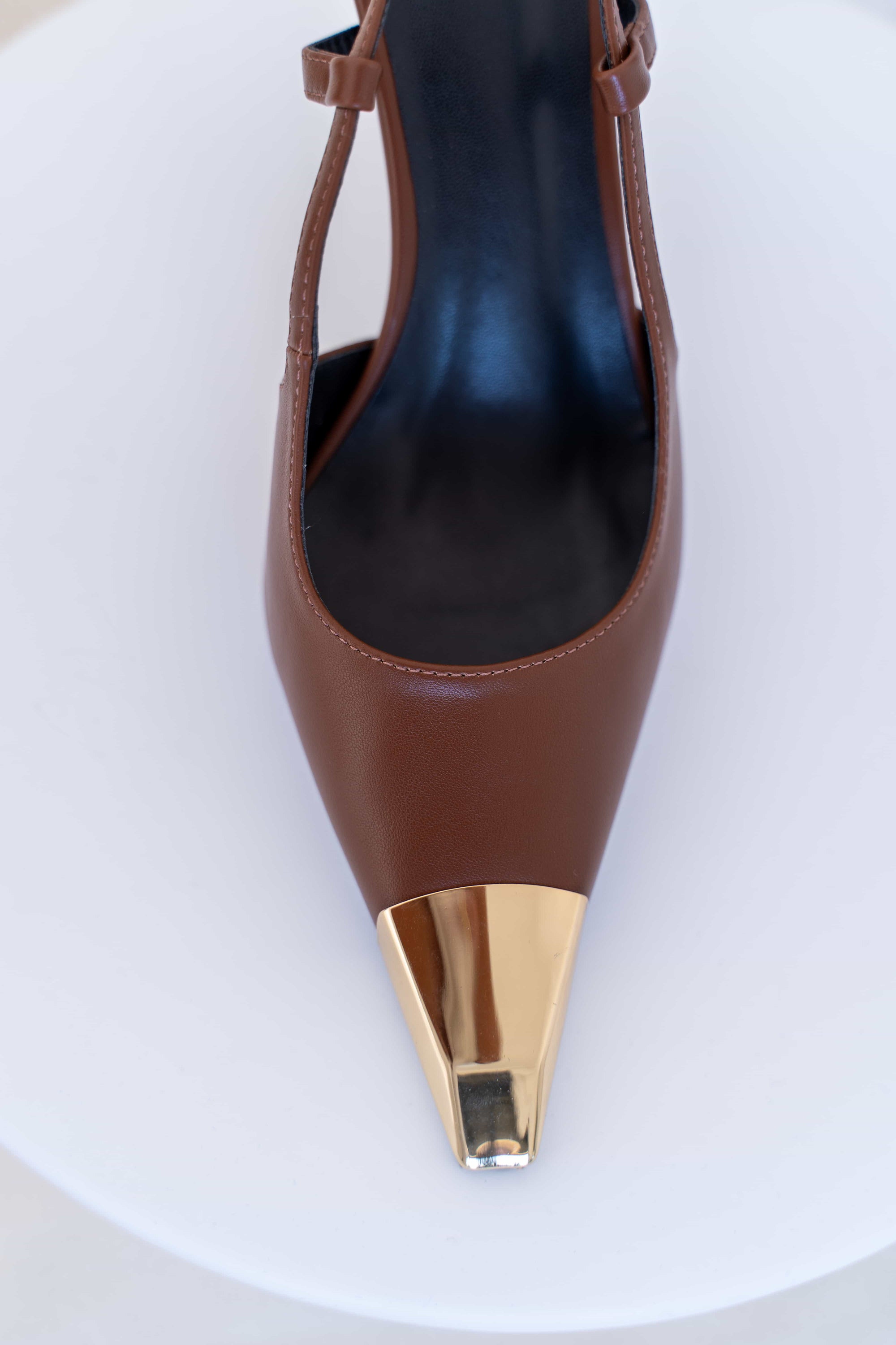Slingback Punta Gold