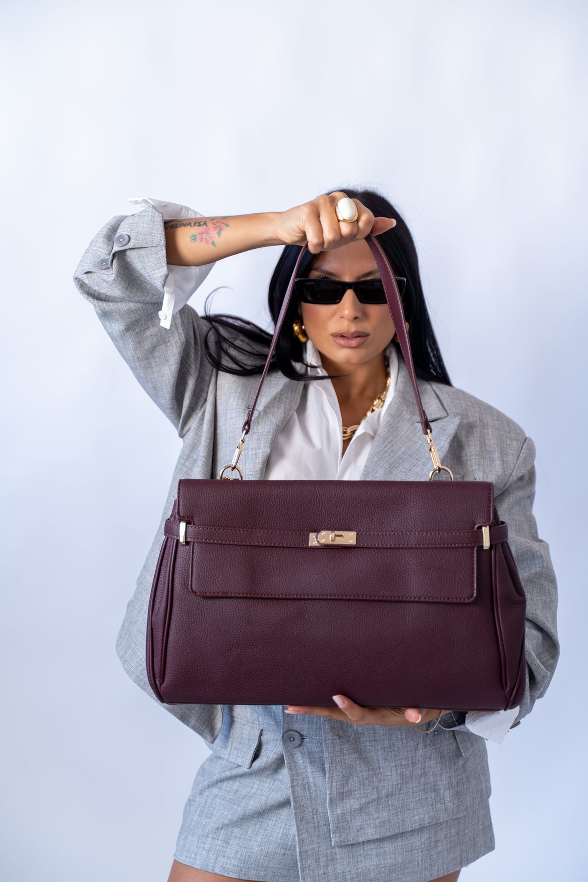 Borsa Shopper In Ecopelle