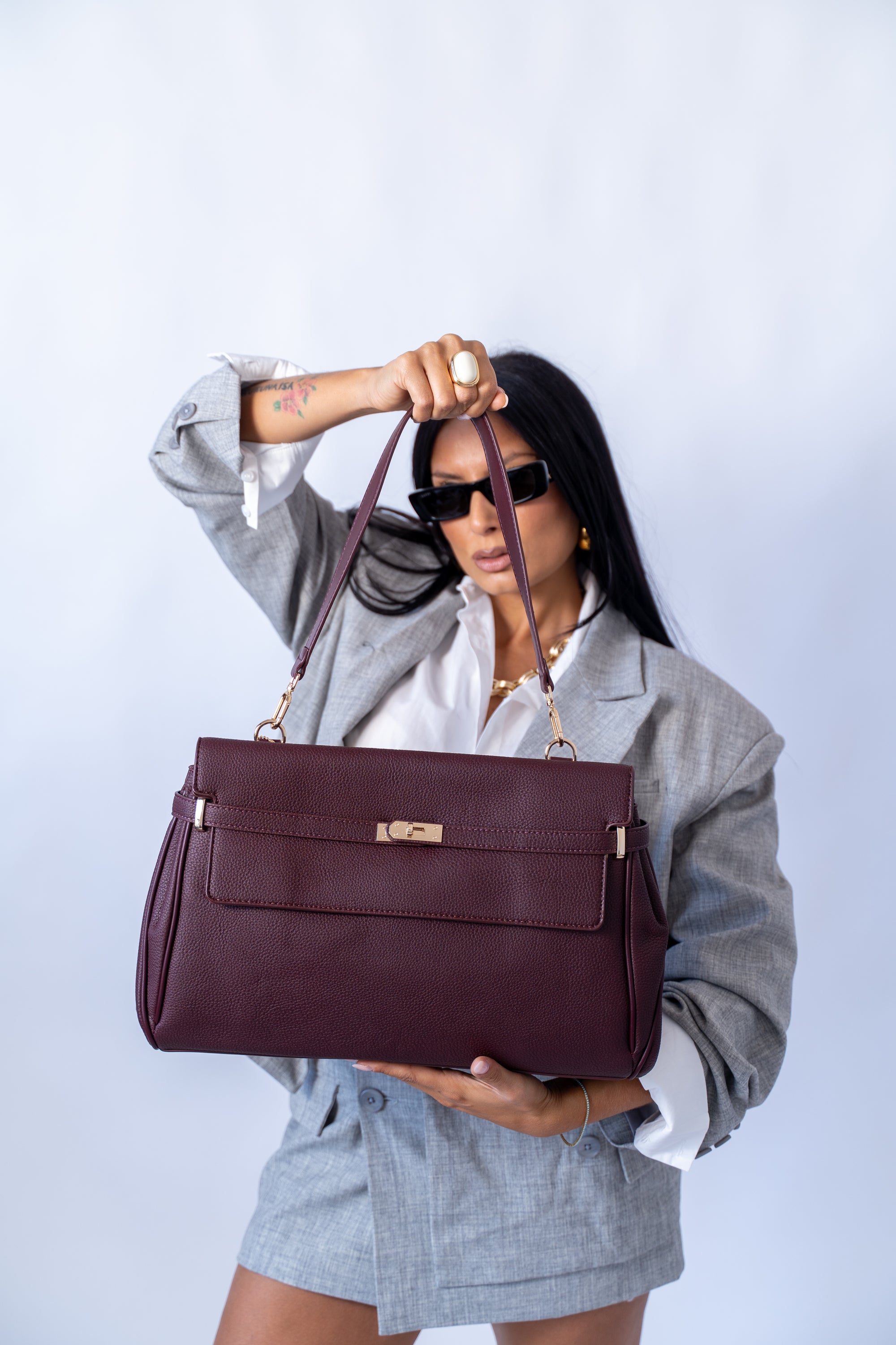 Borsa Shopper In Ecopelle