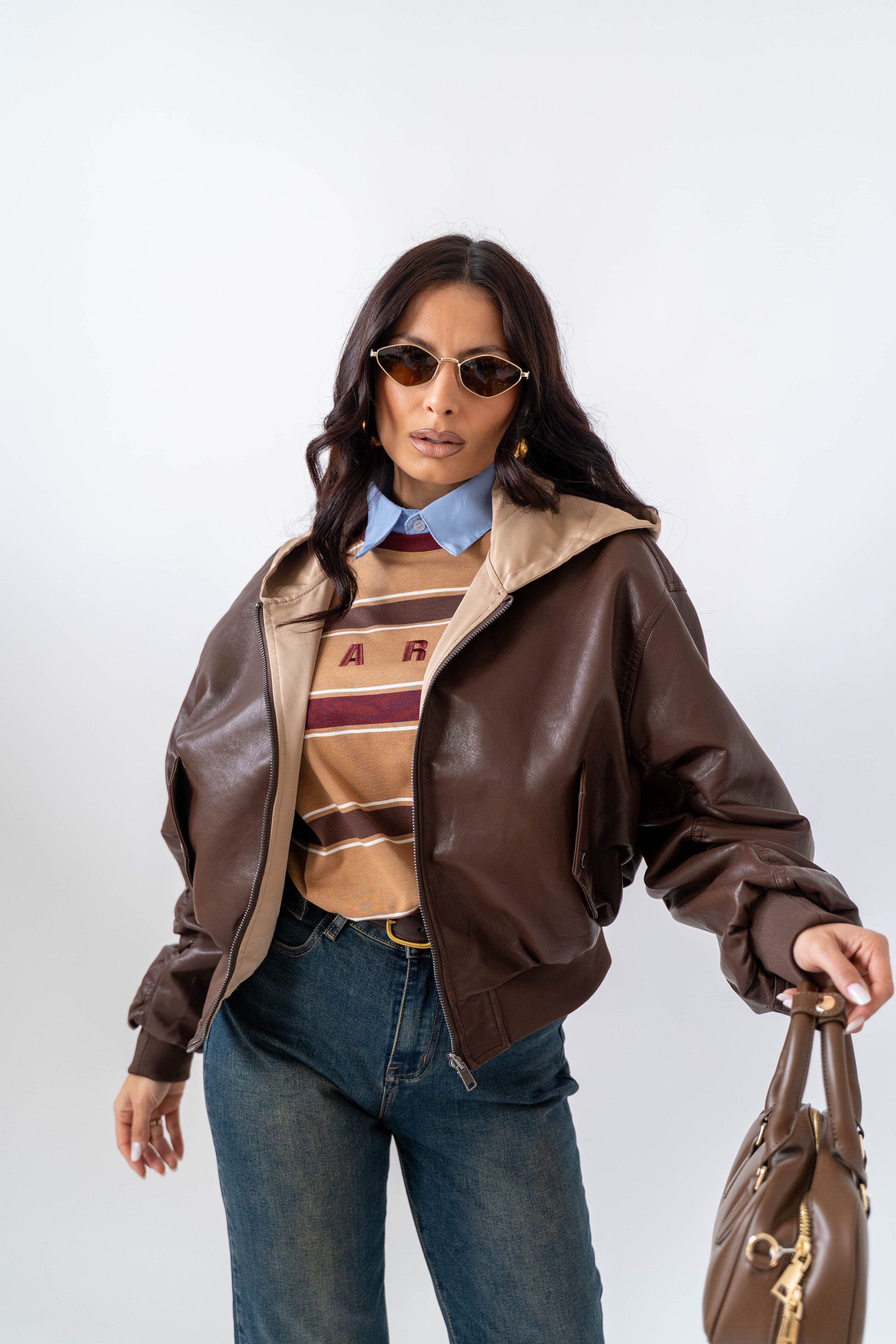 Giubbotto In Ecopelle Amsterdam