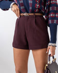Shorts Basic Con Cintura