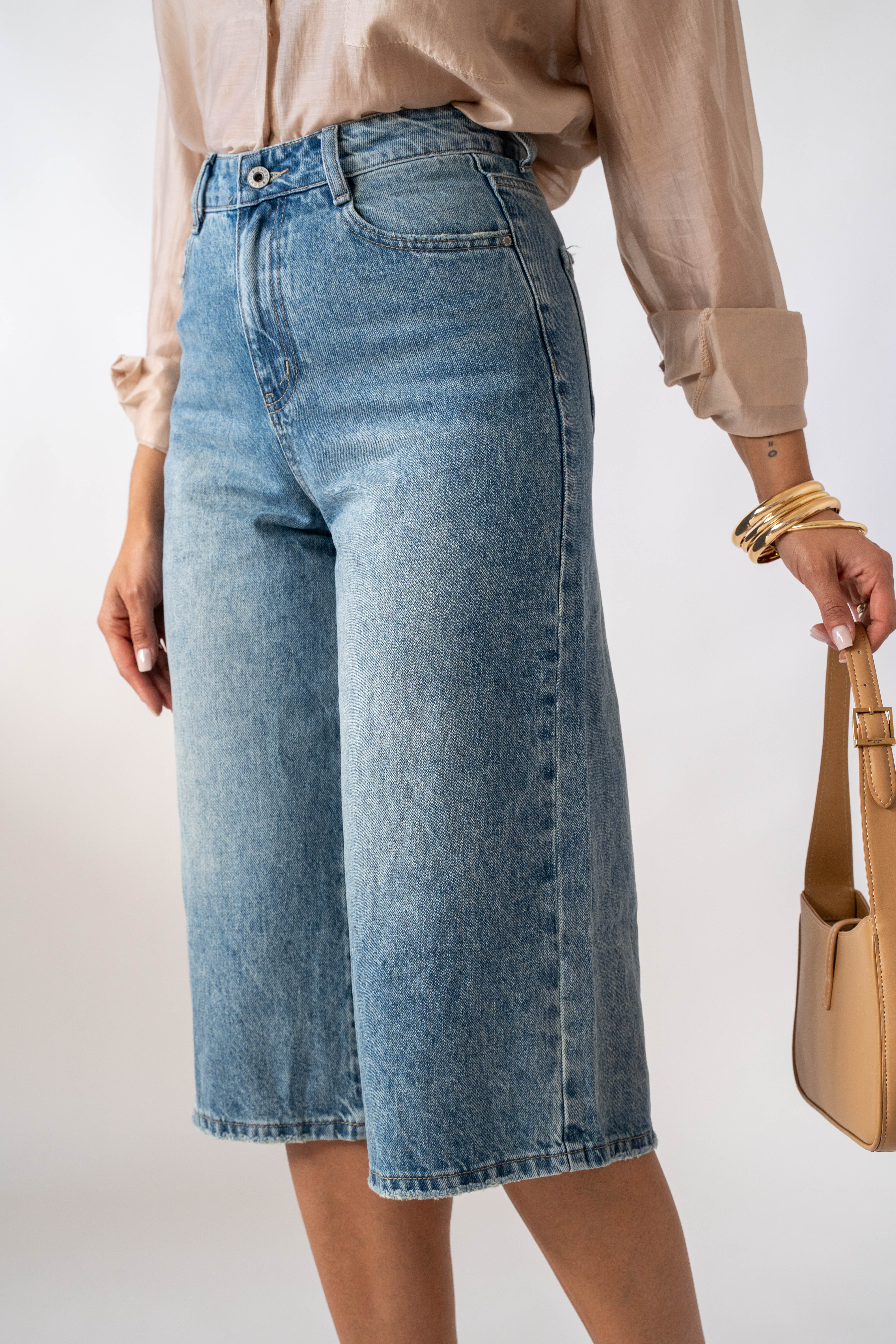 Bermuda Denim Lungo