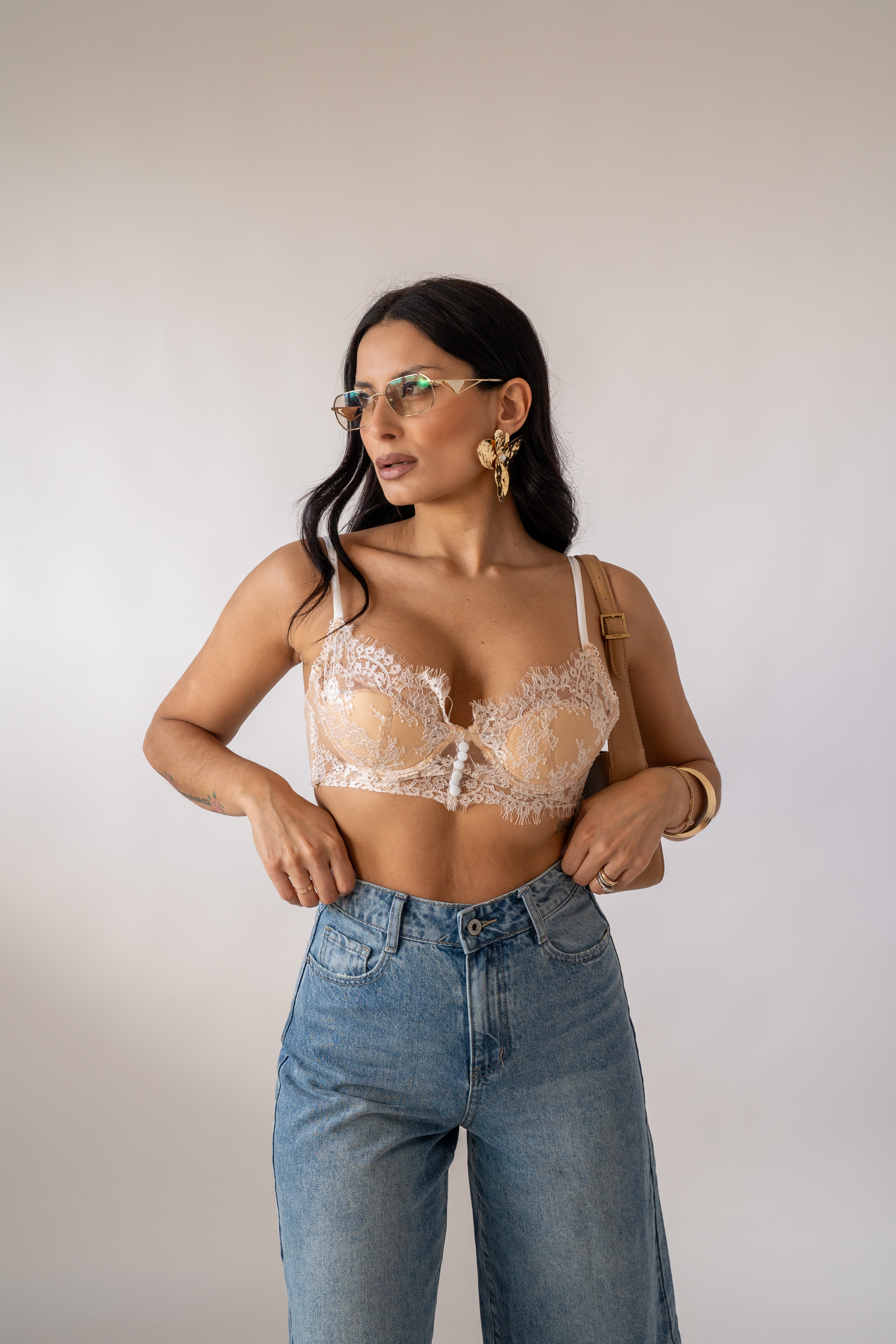 Bralette  In Pizzo