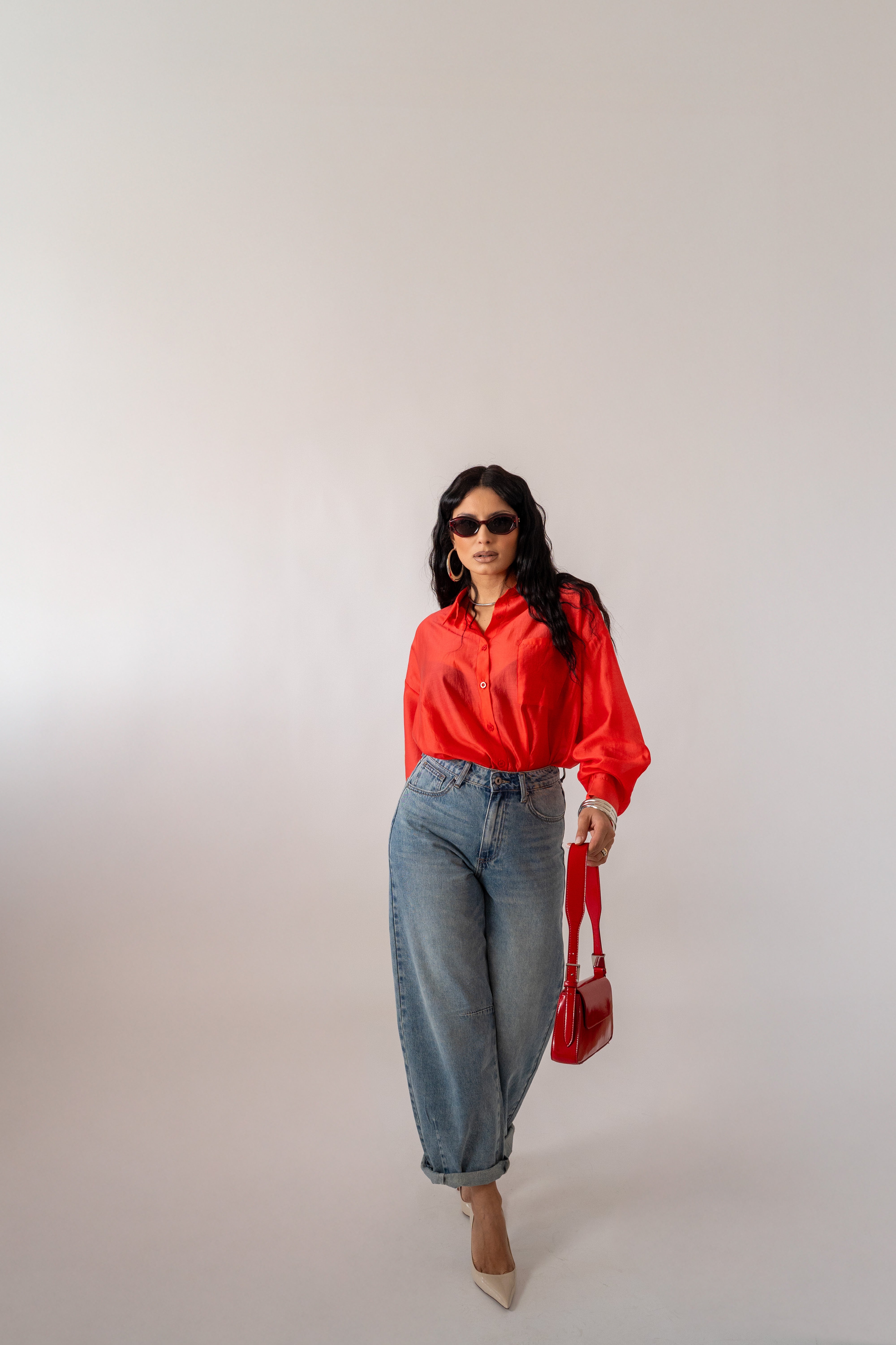 Camicia Velata Red