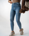 Jeans Skinny Vita Alta