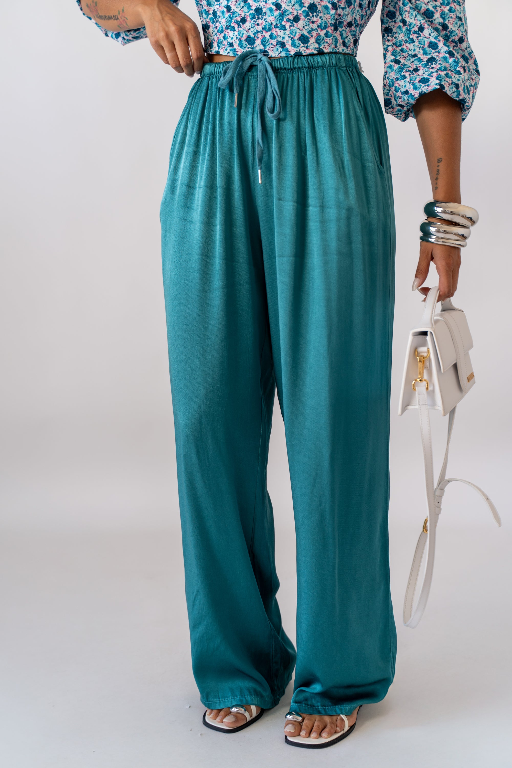 Pantalone Satin - Stylish Moda