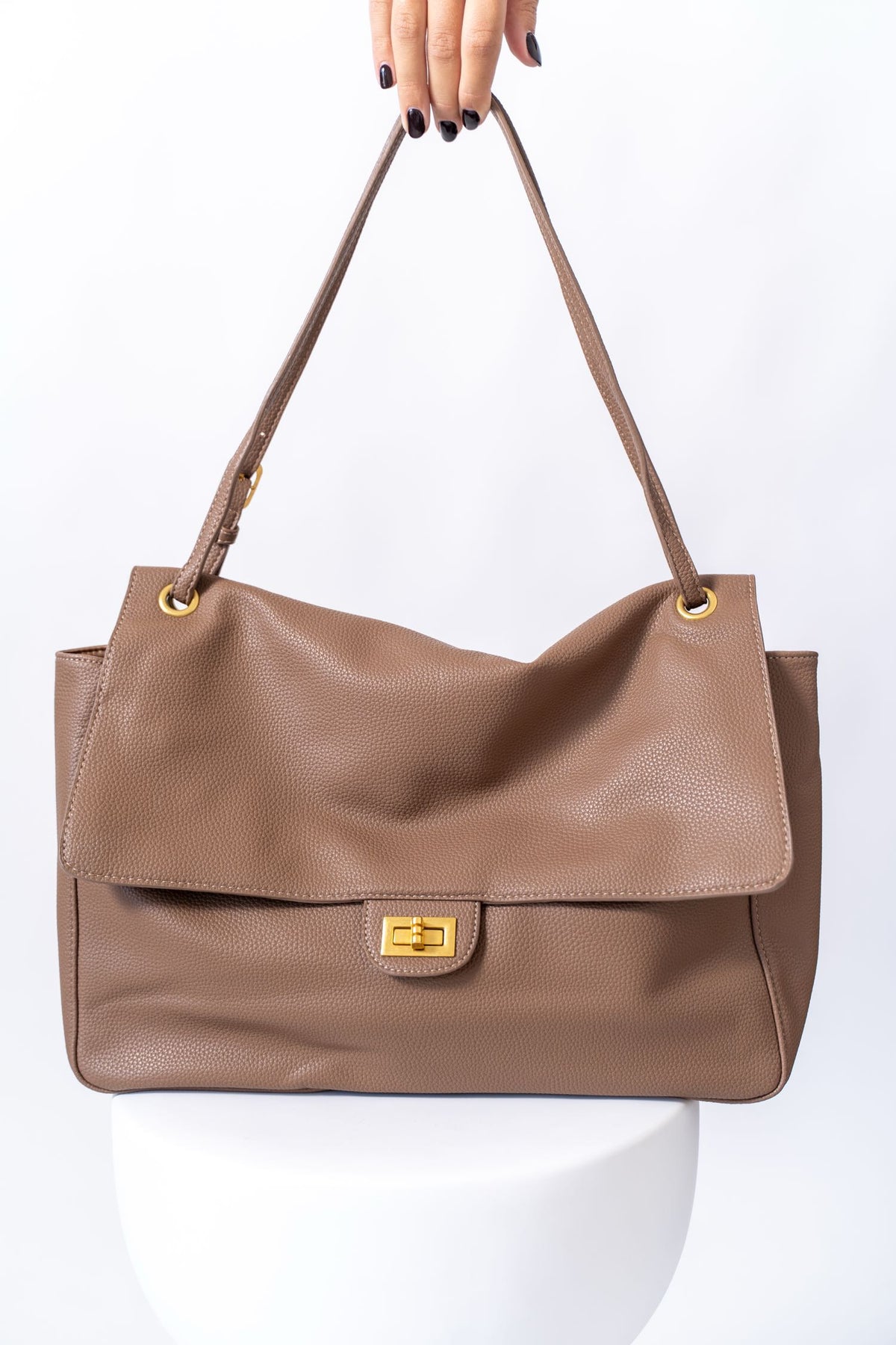 Maxi Shopper In Ecopelle