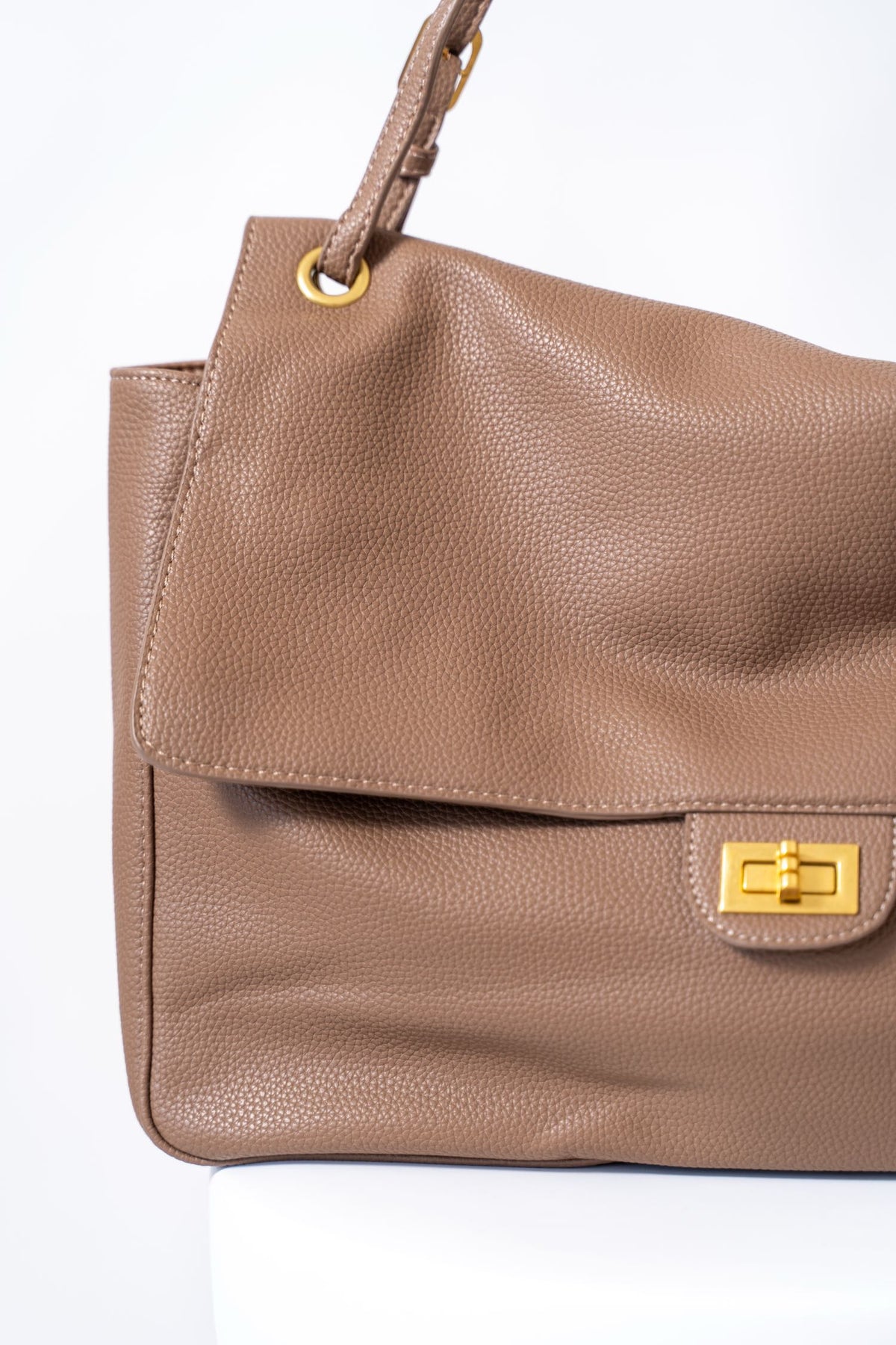 Maxi Shopper In Ecopelle