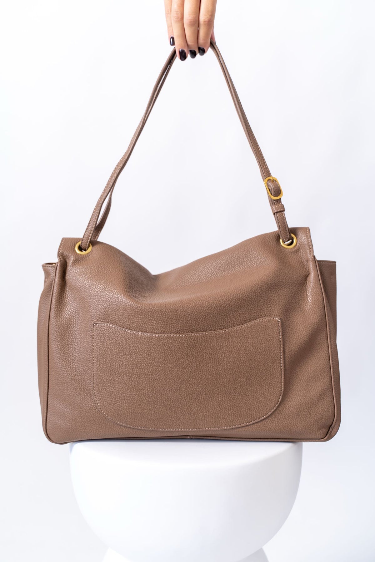 Maxi Shopper In Ecopelle