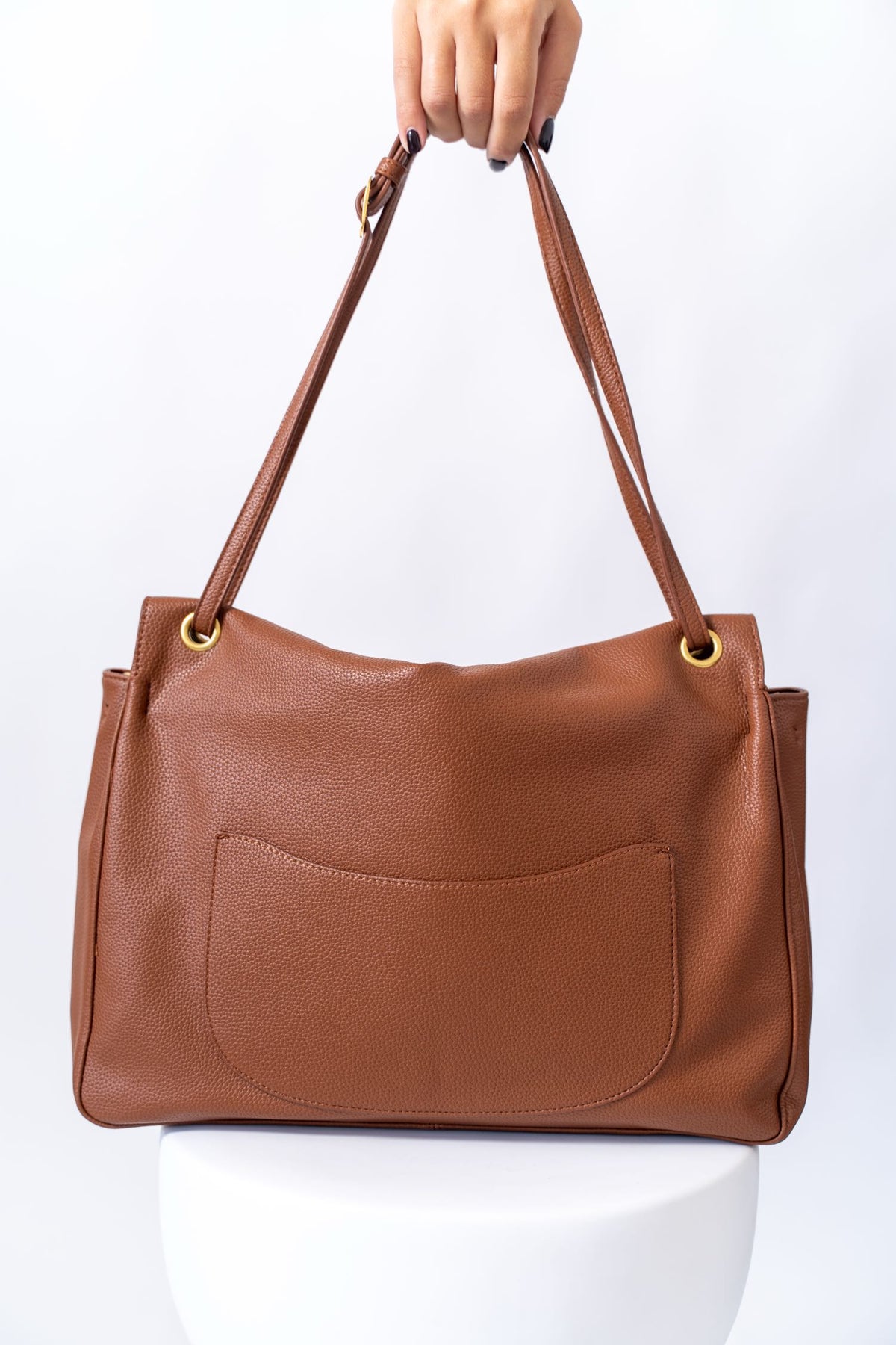 Maxi Shopper In Ecopelle