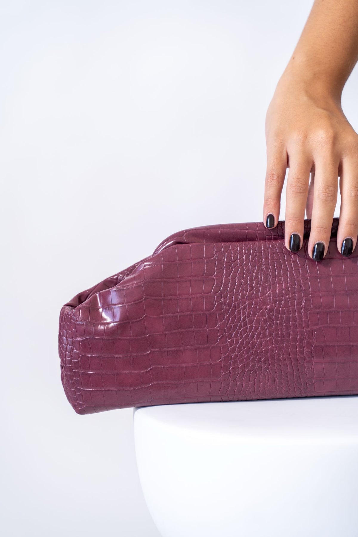 Borsa Baguette In Ecopelle