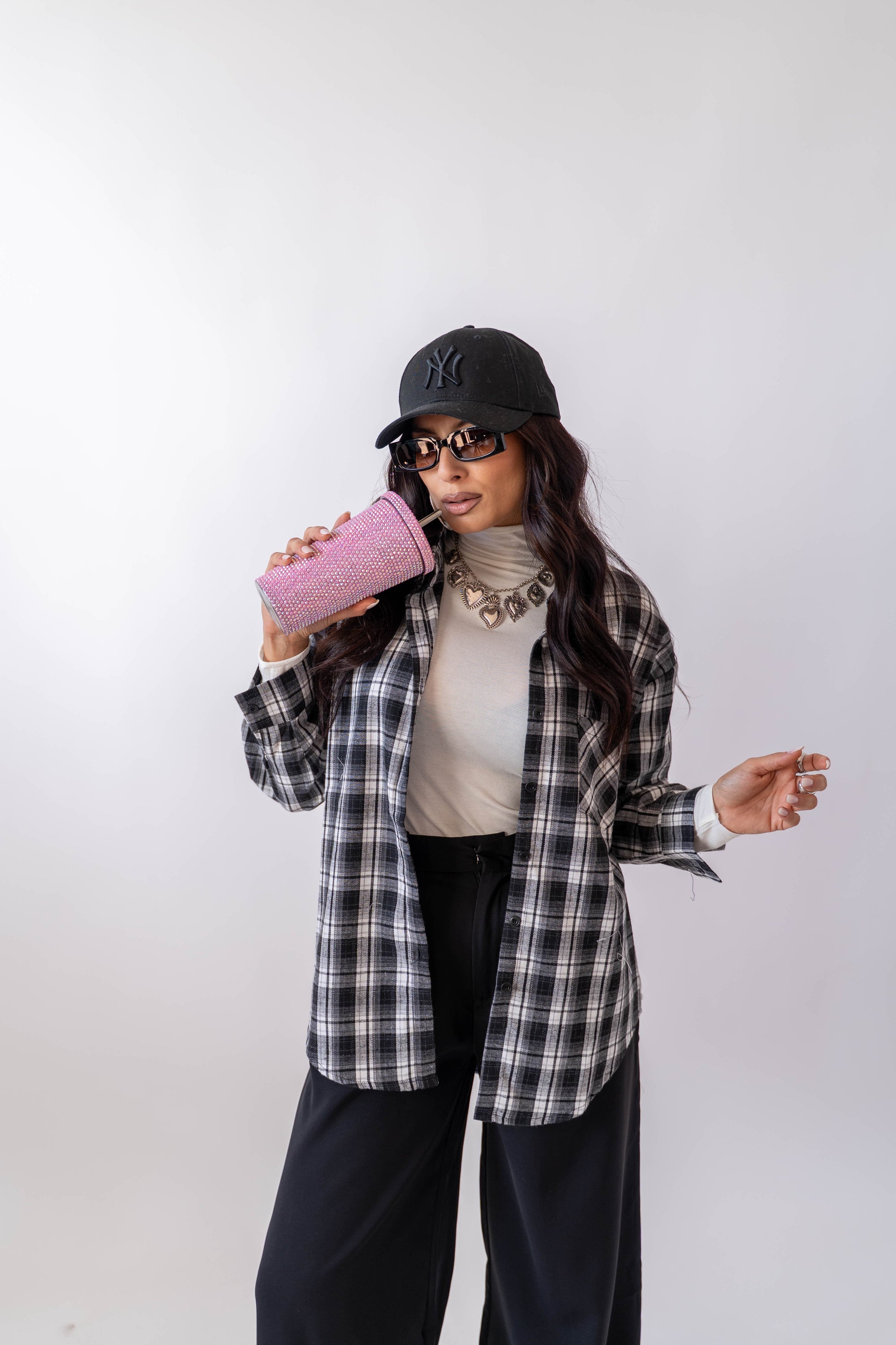 Camicia A Quadri Rowena