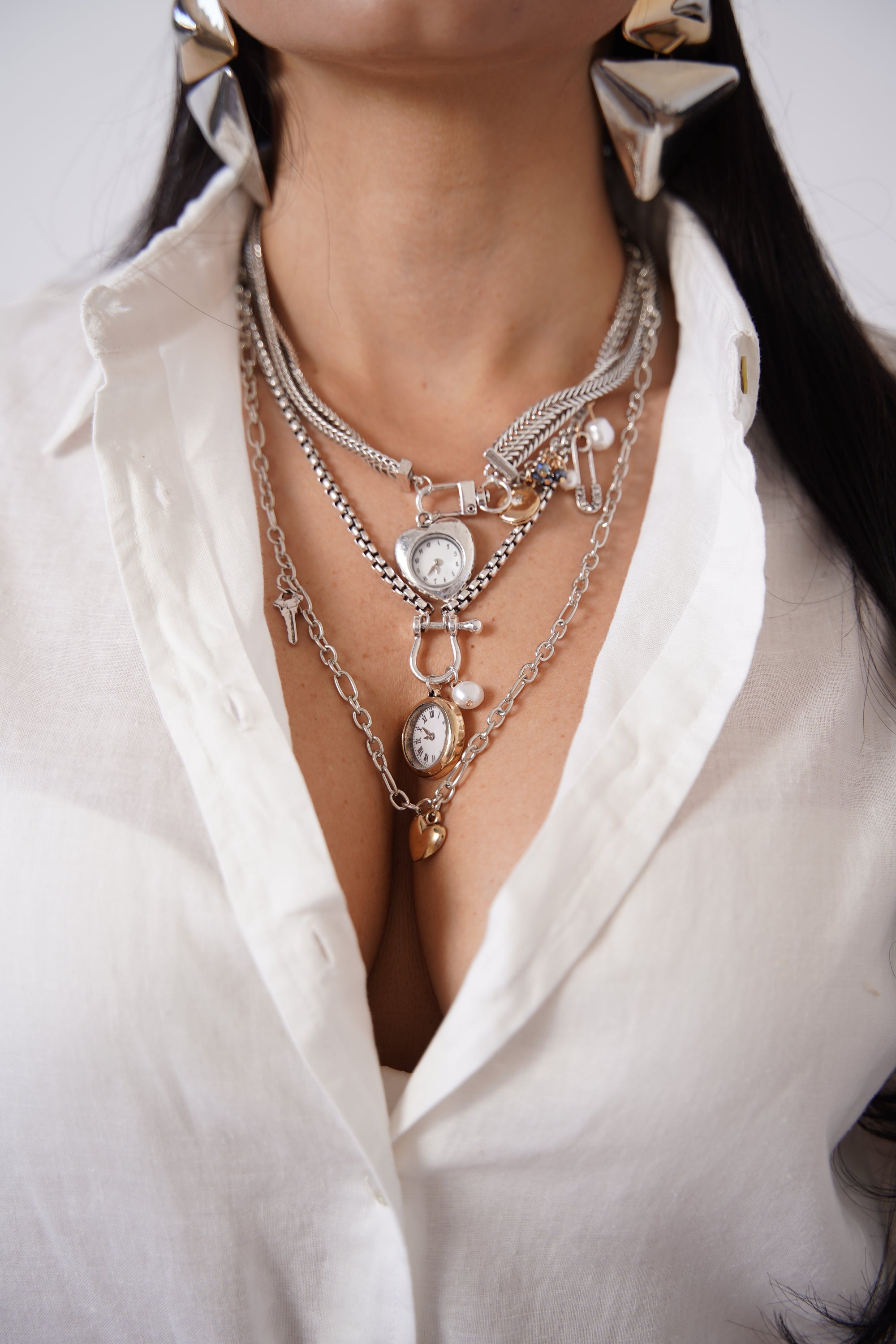 Collana Silver Time