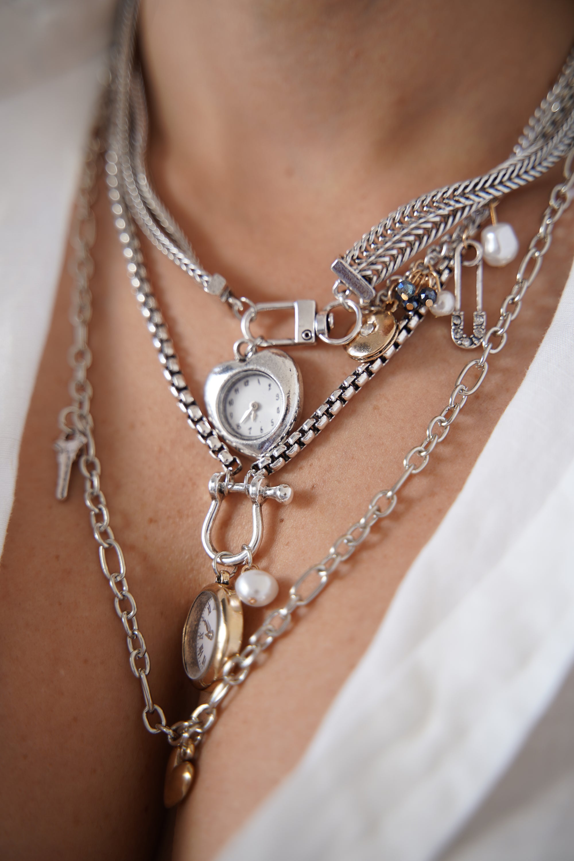 Collana Silver Time