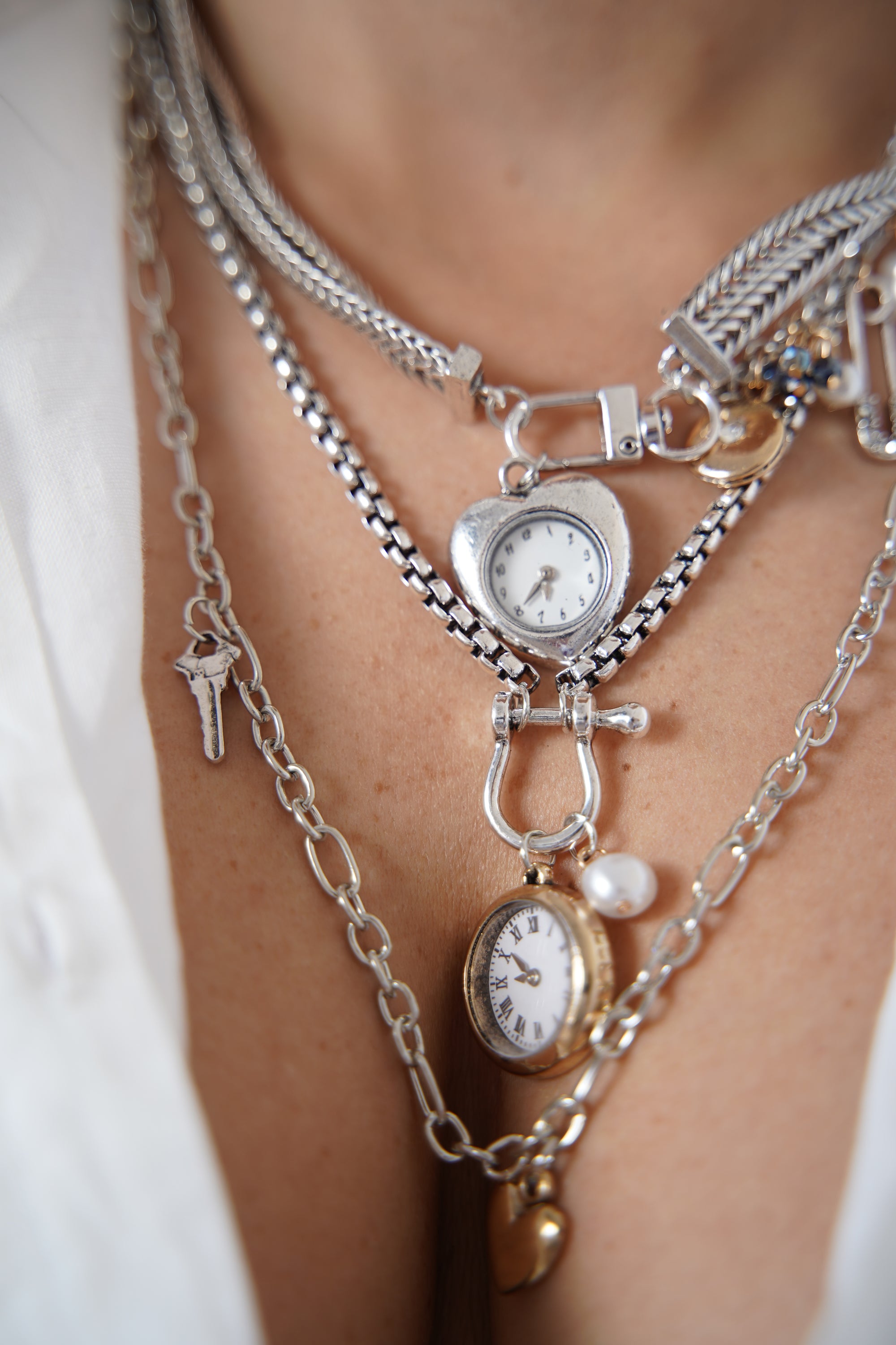 Collana Silver Time
