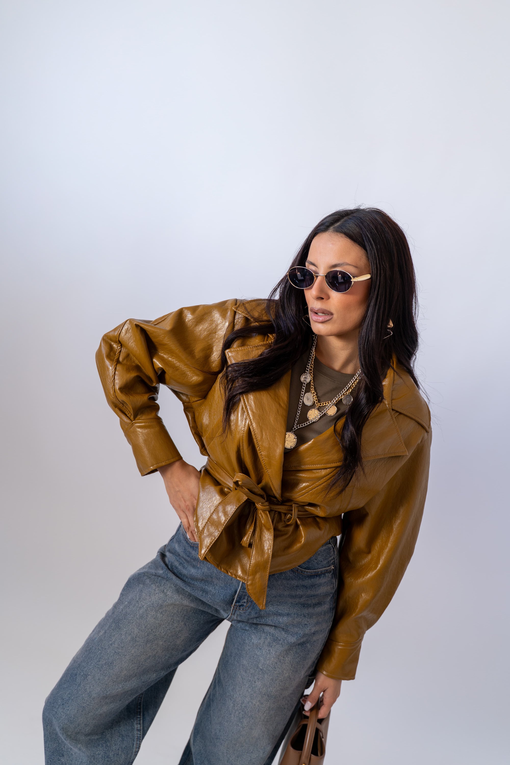 Chiodo In Ecopelle Thalia