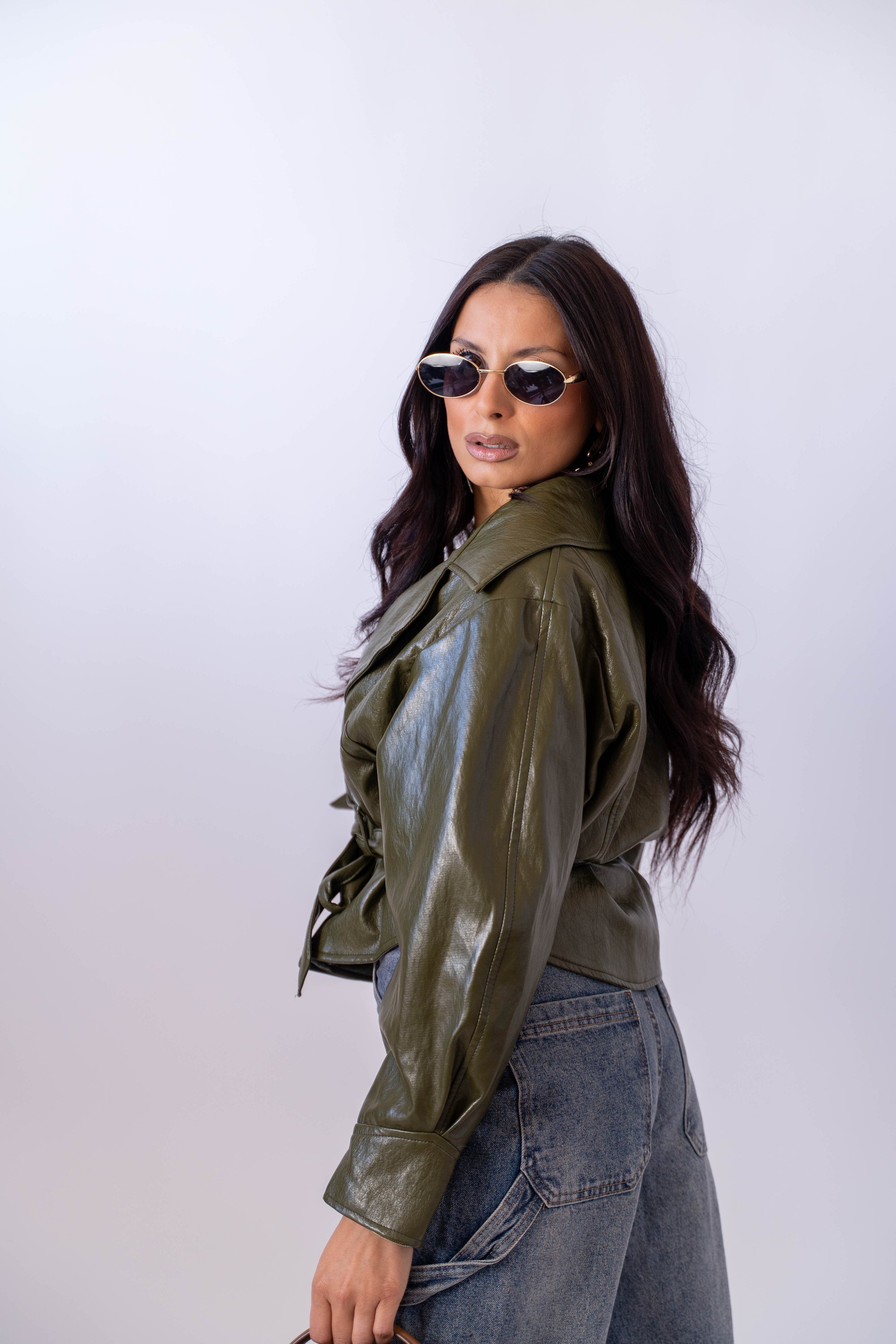 Chiodo In Ecopelle Thalia