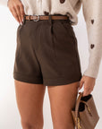 Shorts Basic Con Cintura