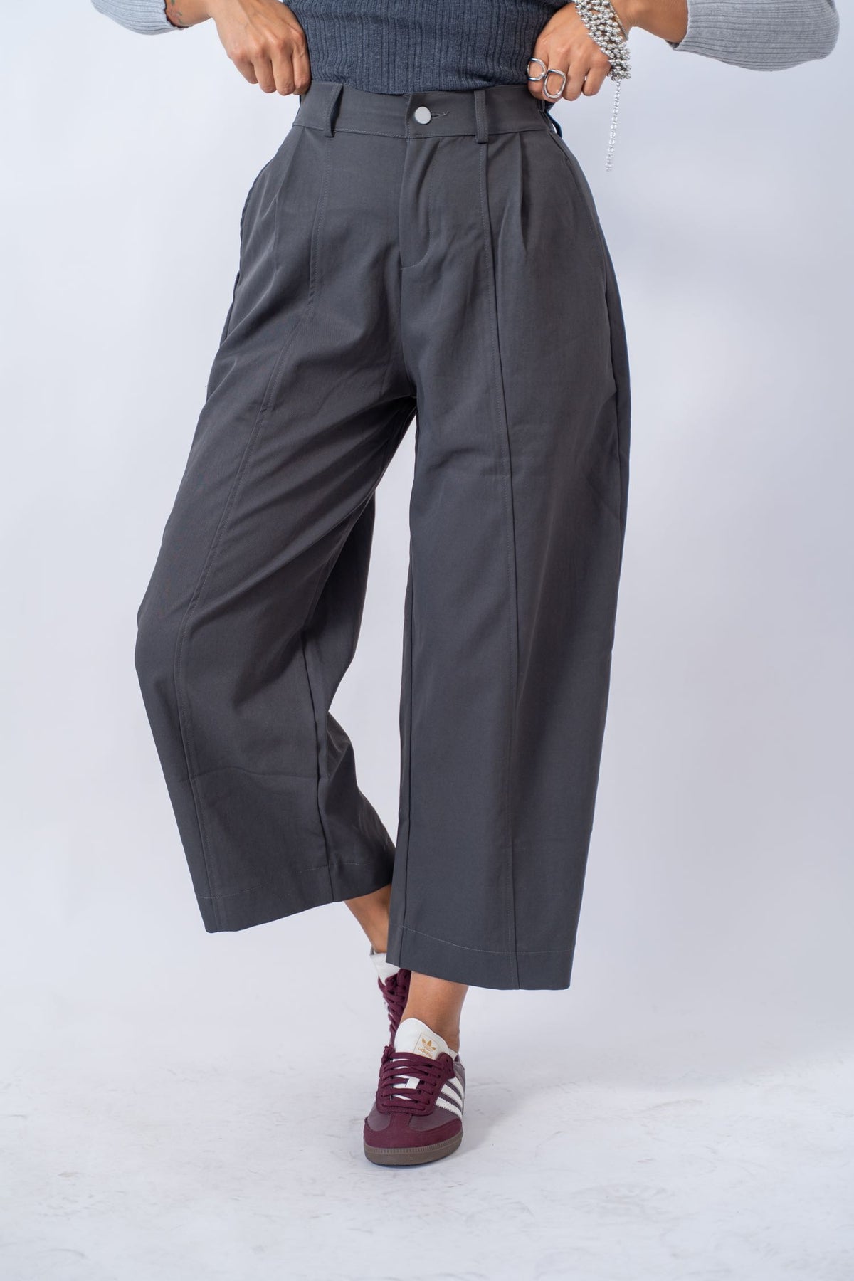 Pantalone Balloon Grey