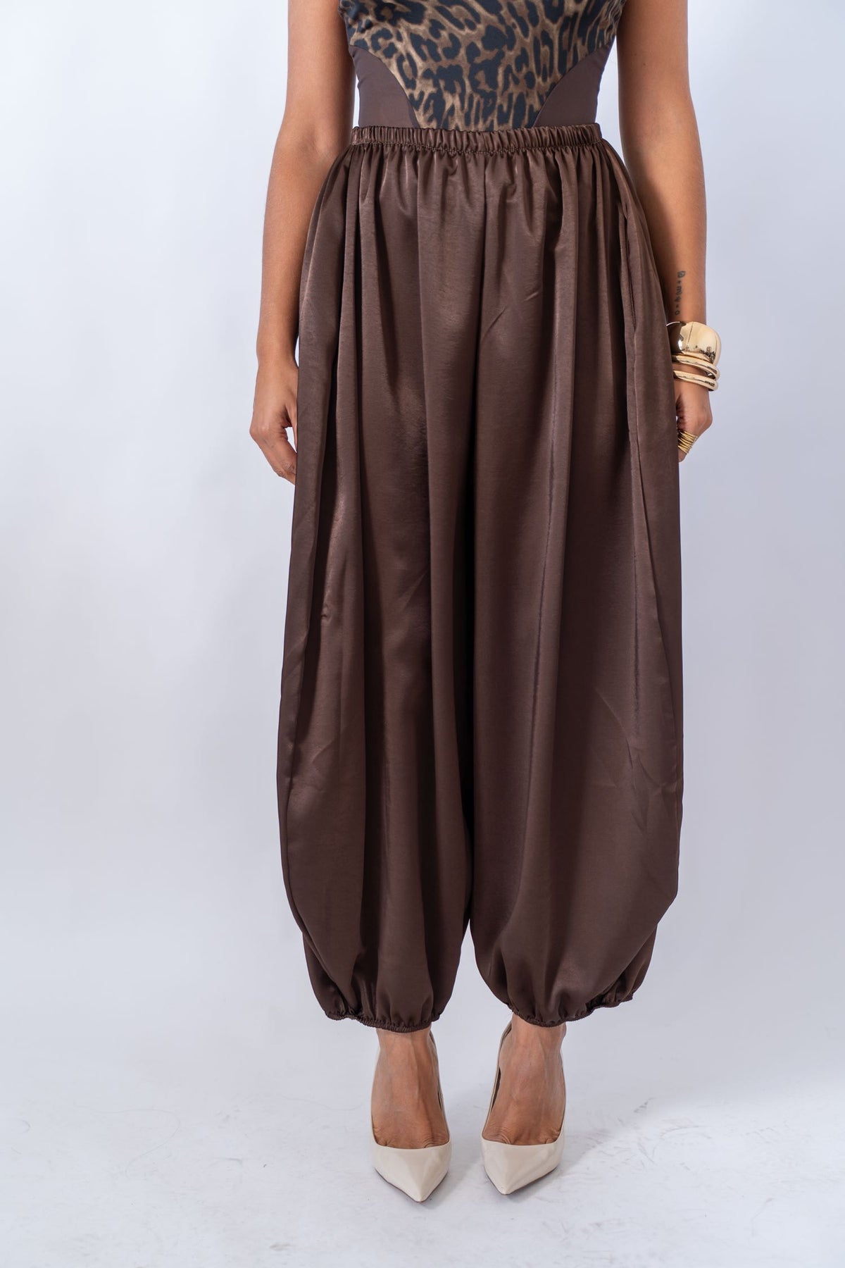 Pantalone Satin Balloon