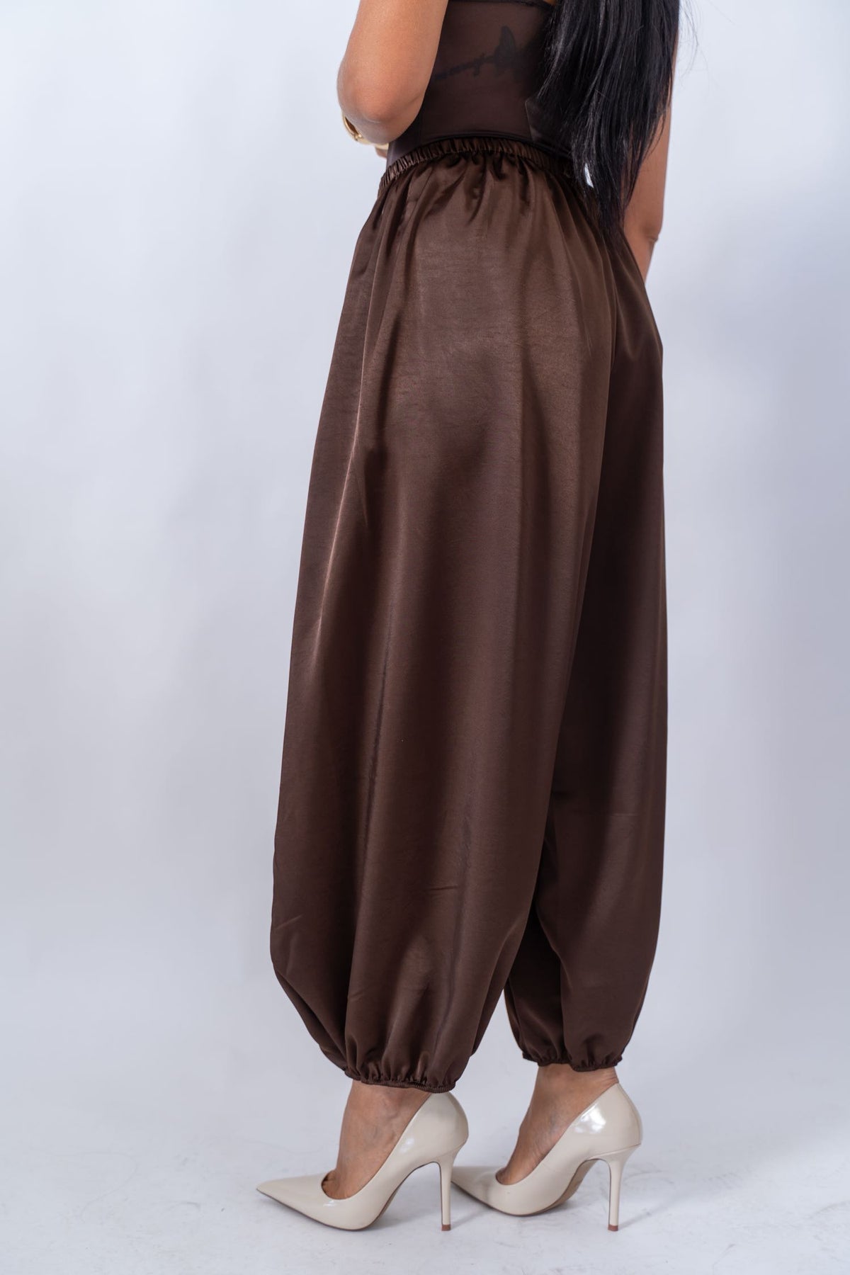 Pantalone Satin Balloon