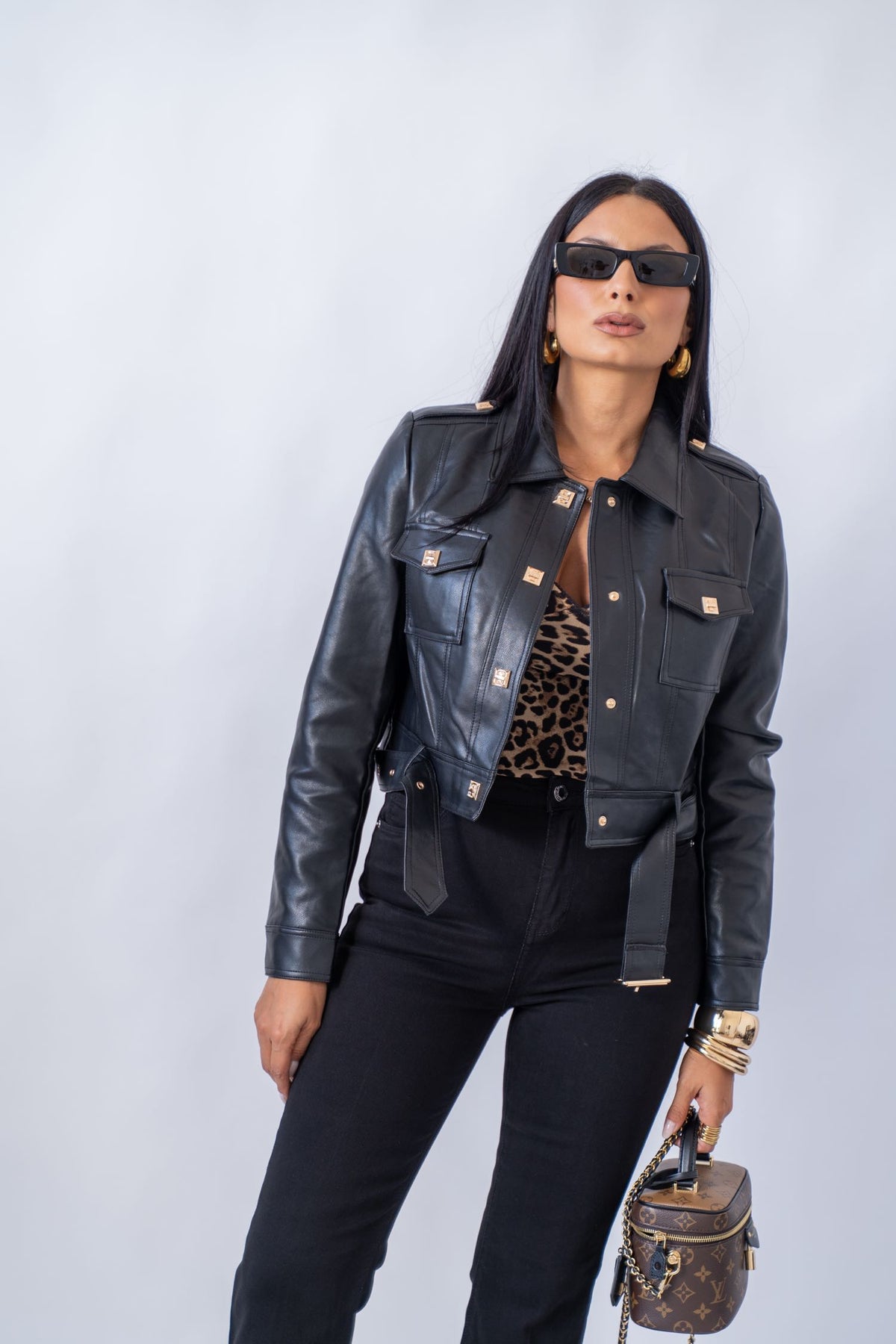 Chiodo In Ecopelle Loren