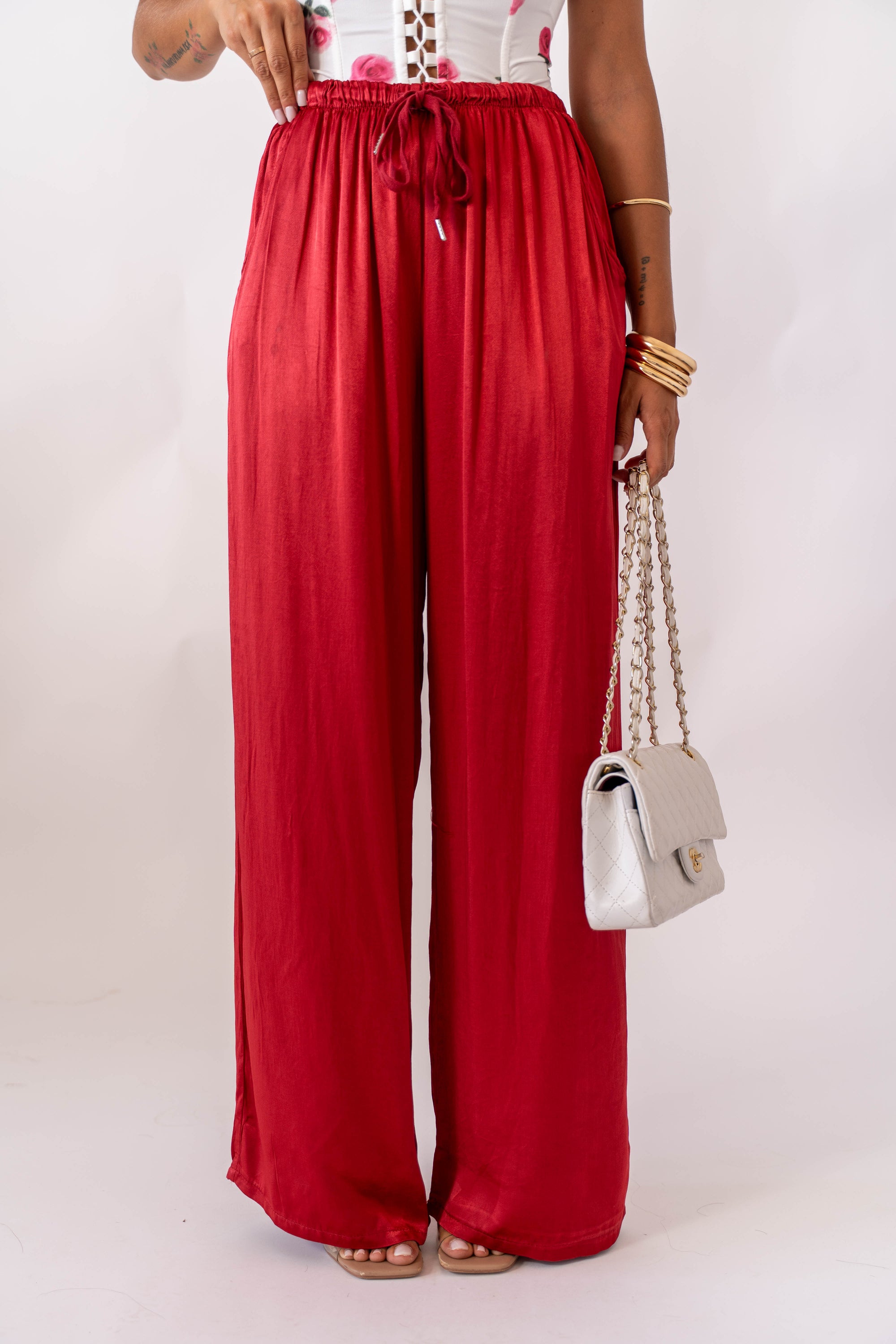 Pantalone Satin