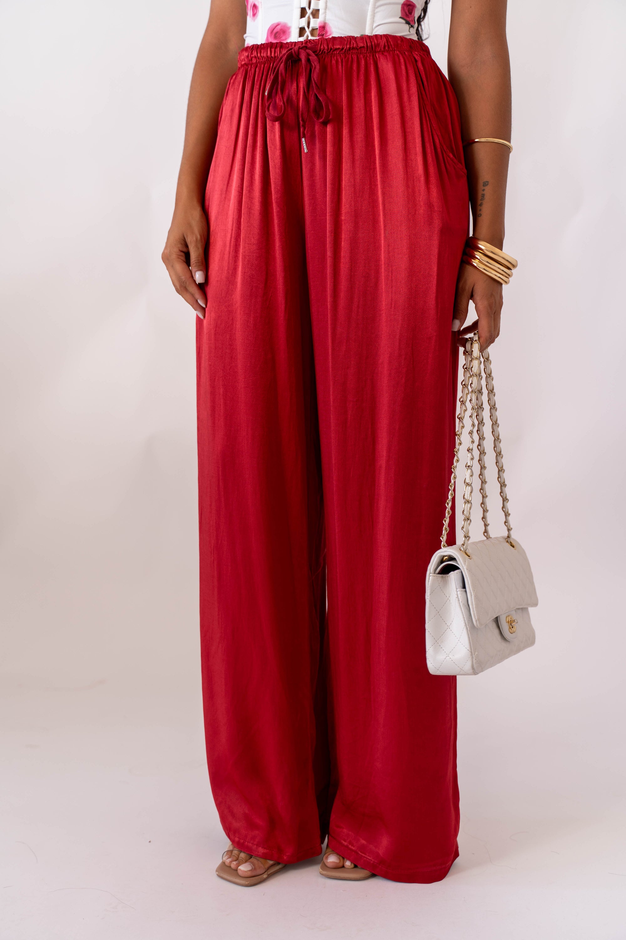 Pantalone Satin