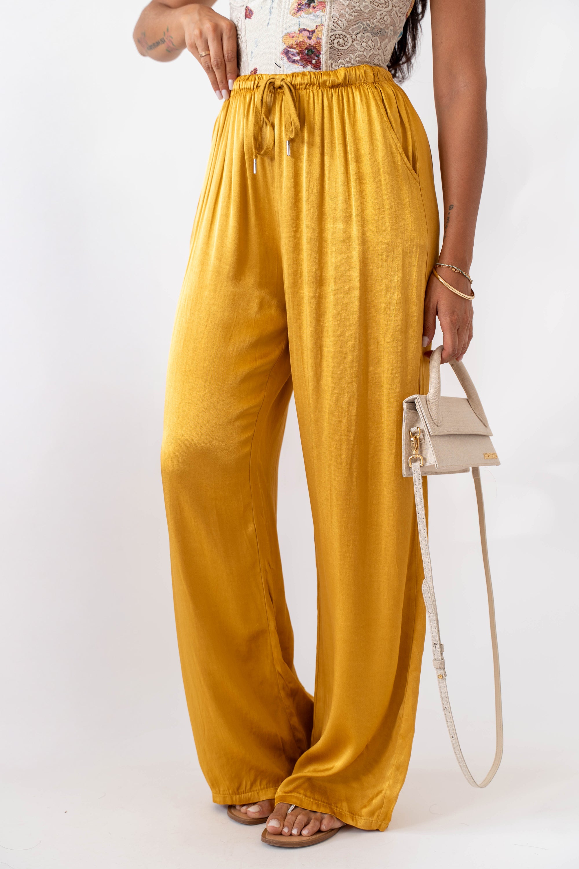Pantalone Satin - Stylish Moda