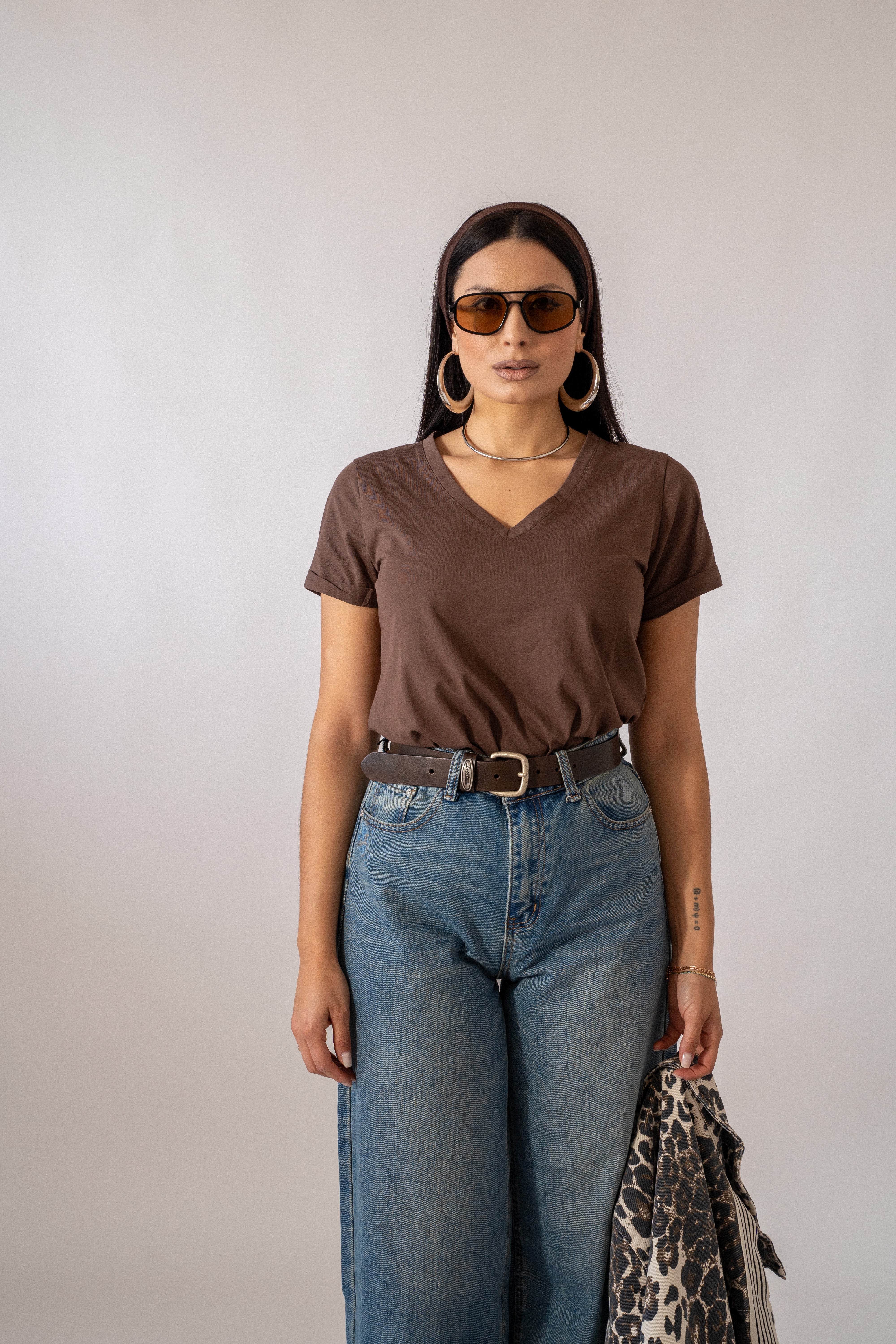 T-Shirt Basic Brown