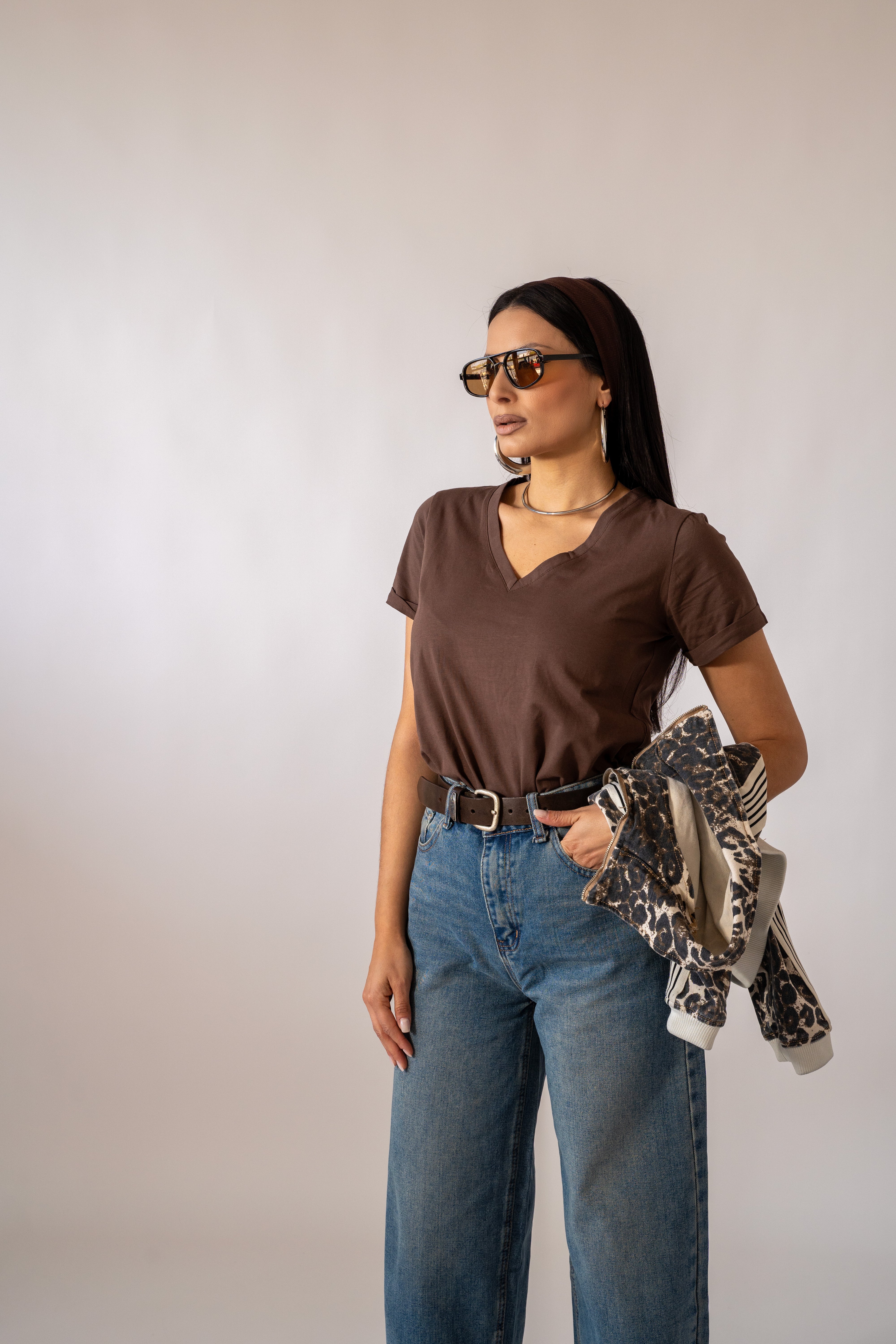 T-Shirt Basic Brown