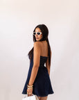 Pre ORDER Mini Dress In Denim - Stylish Moda